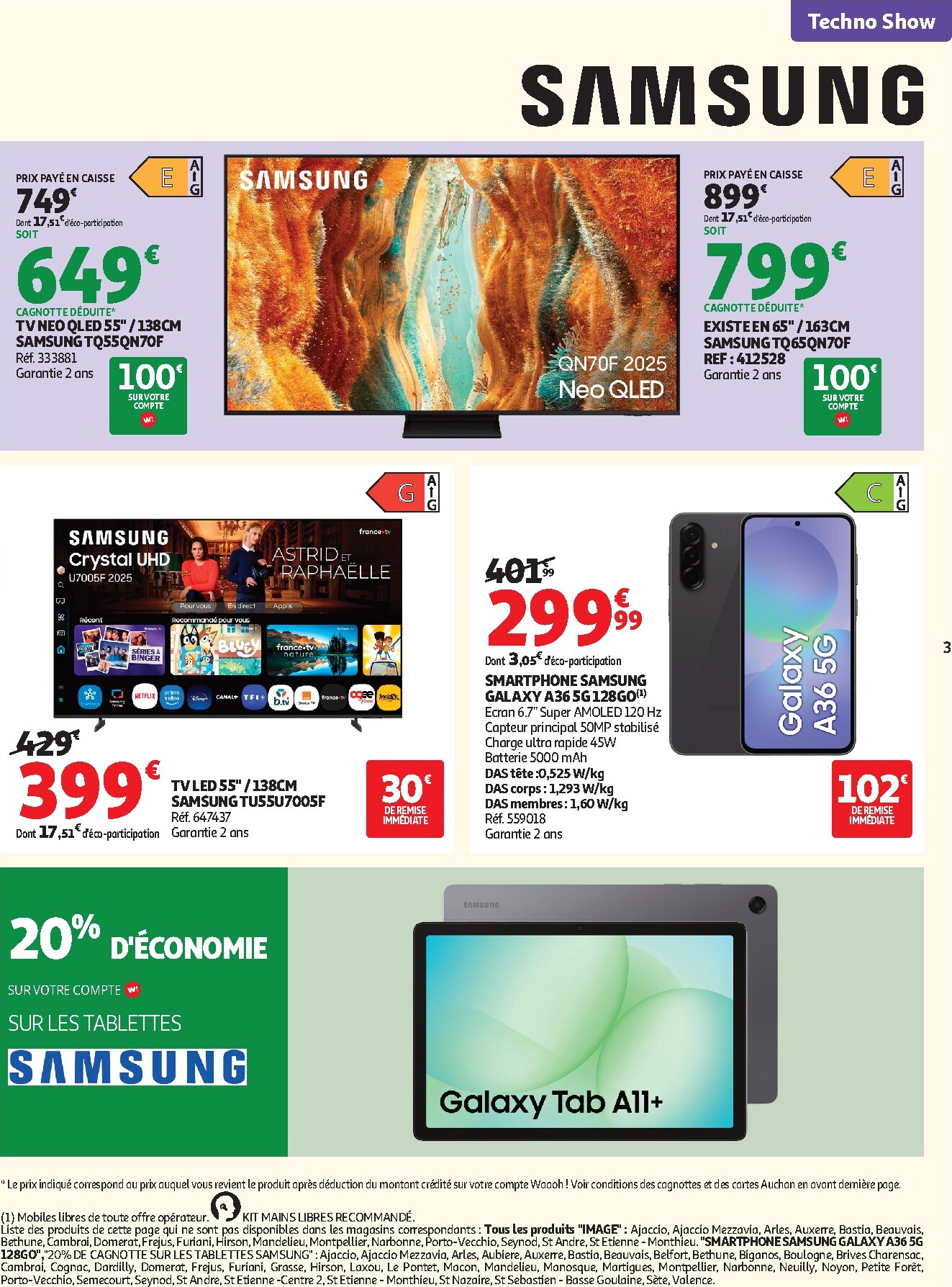 auchan - Catalogue Auchan - High tech électroménager valable du 03/03/2026 au 15/03/2026 - page: 3