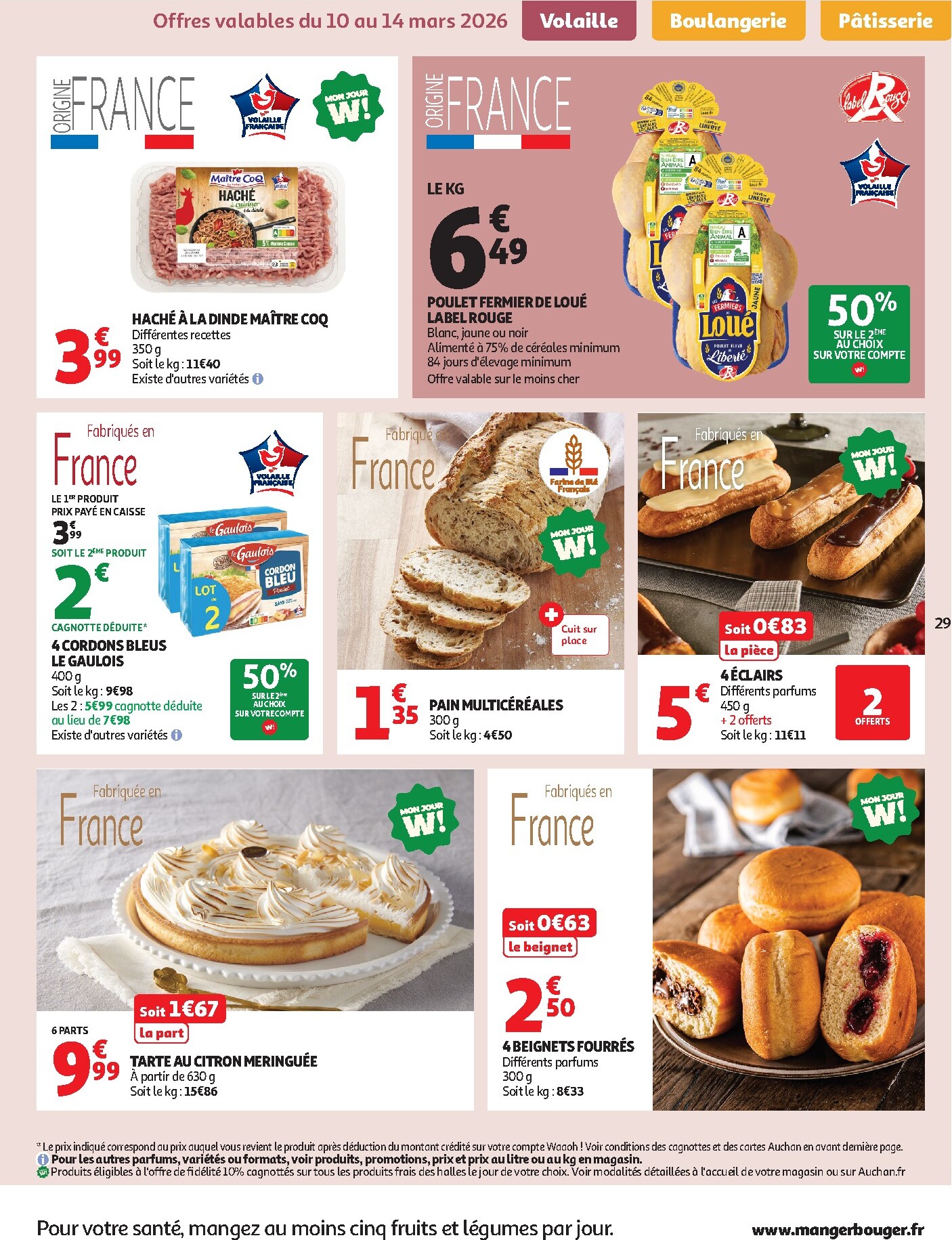 auchan - Catalogue Auchan valable du 10/03/2026 au 22/03/2026 - page: 29