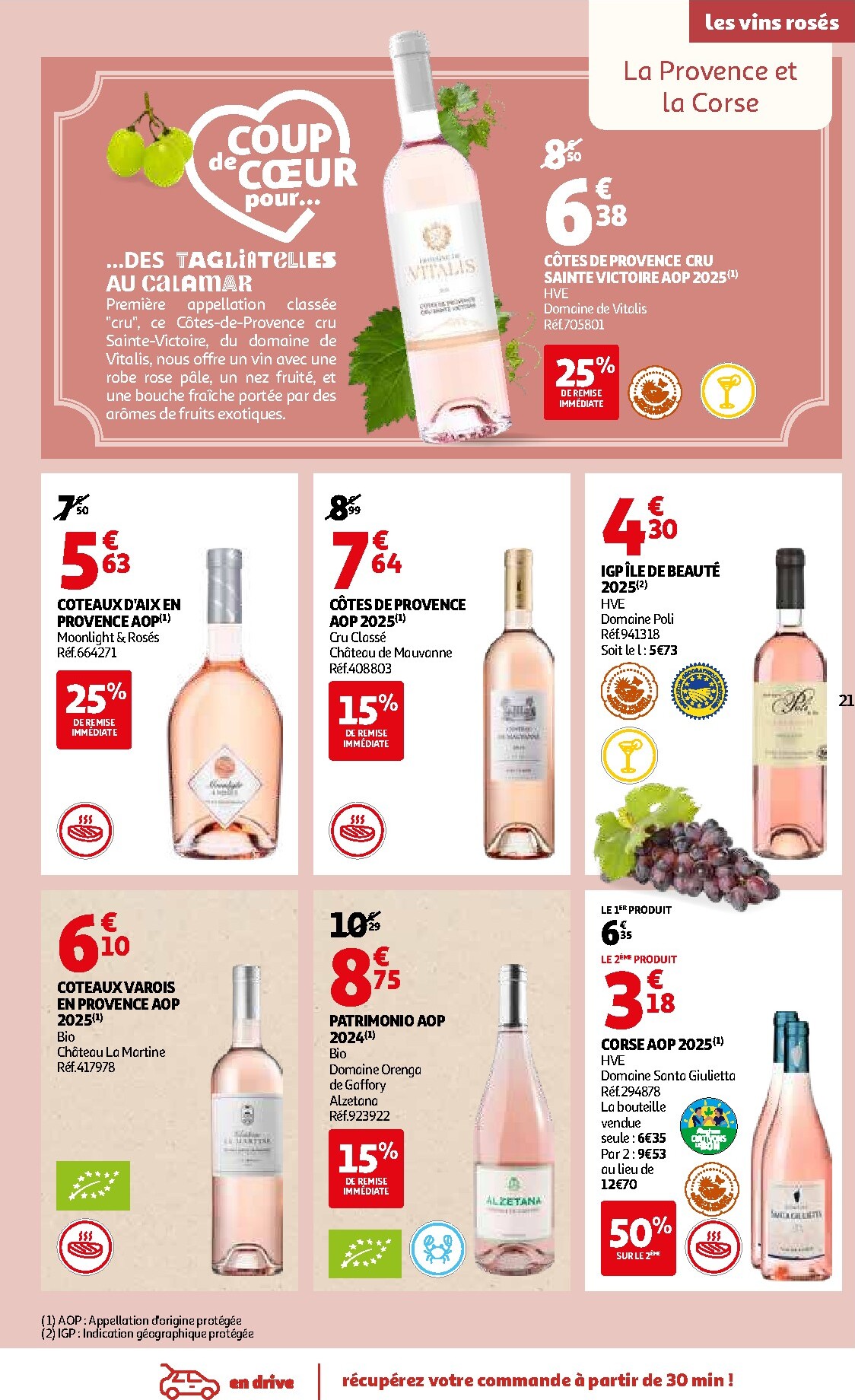 auchan - Catalogue Auchan - Foire aux vins de Printemps valable du 09/03/2026 au 07/04/2026 - page: 21