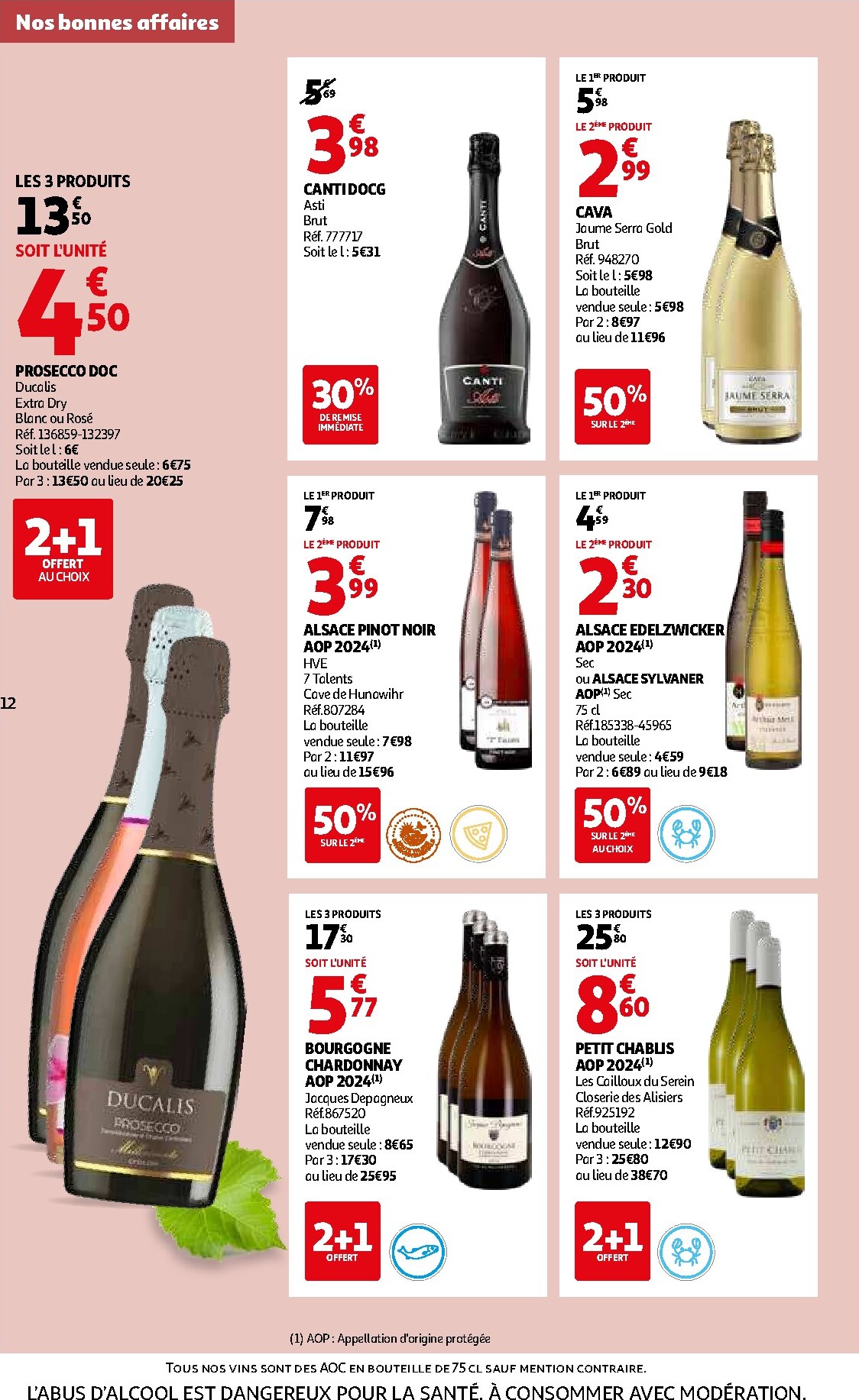 auchan - Catalogue Auchan - Foire aux vins de Printemps valable du 09/03/2026 au 07/04/2026 - page: 12