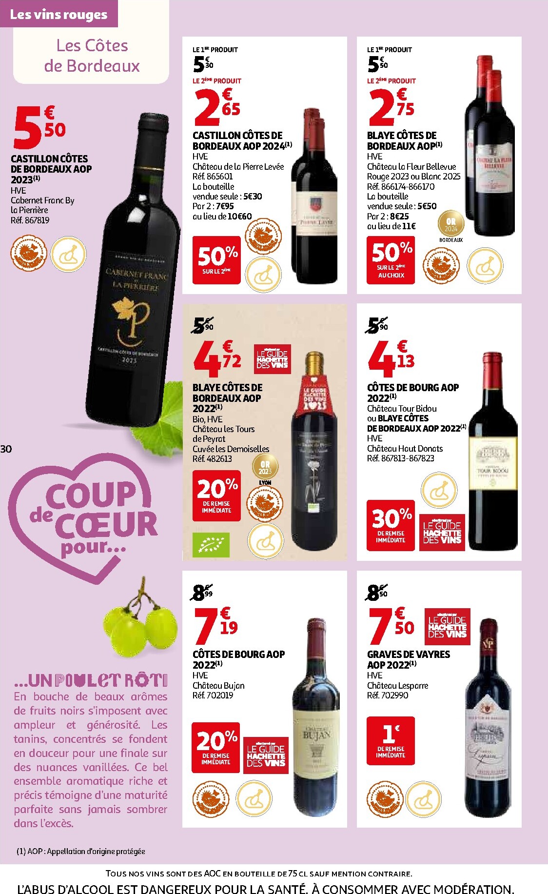 auchan - Catalogue Auchan - Foire aux vins de Printemps valable du 09/03/2026 au 07/04/2026 - page: 30