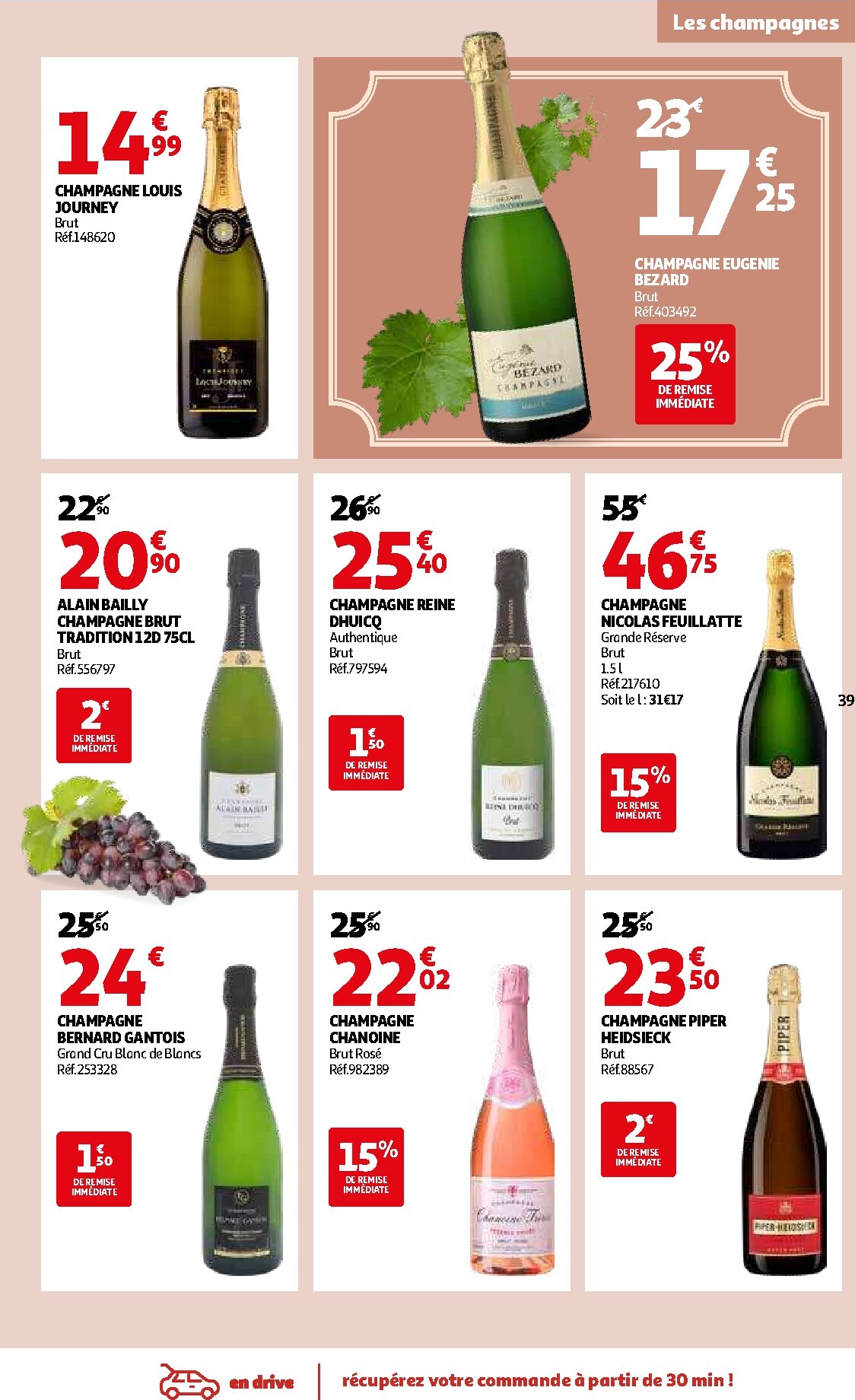 auchan - Catalogue Auchan - Foire aux vins de Printemps valable du 09/03/2026 au 07/04/2026 - page: 39