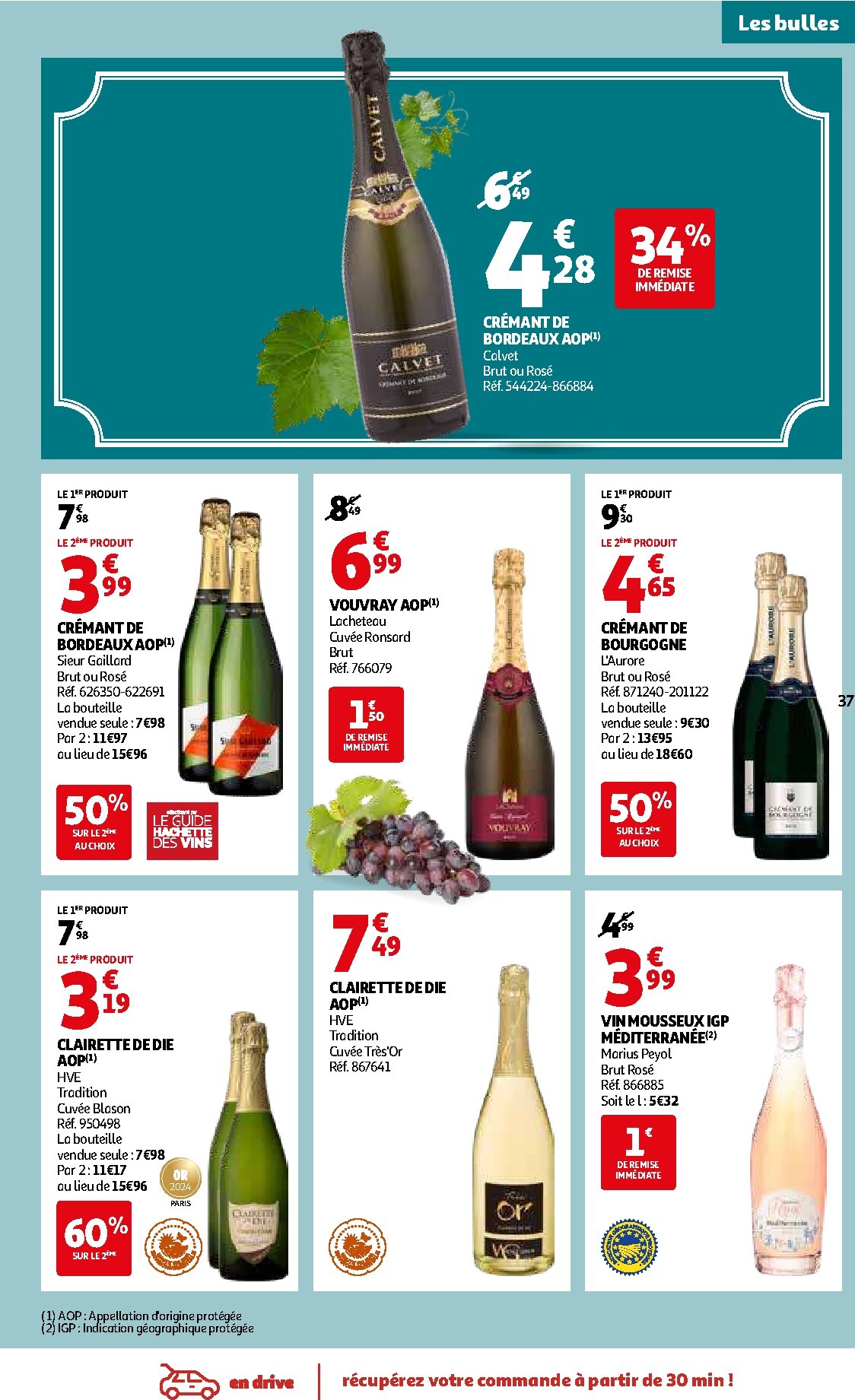 auchan - Catalogue Auchan - Foire aux vins de Printemps valable du 09/03/2026 au 07/04/2026 - page: 37