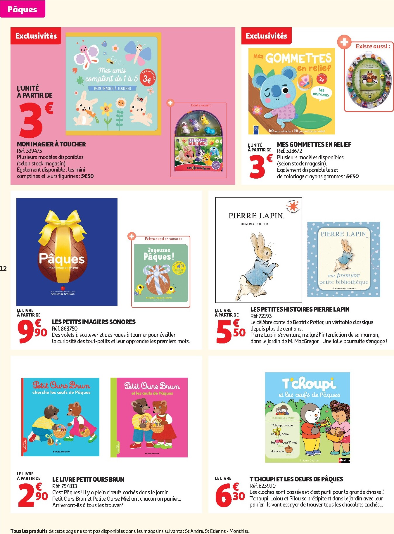 auchan - Catalogue Auchan - Chocolat Pâques valable du 24/03/2026 au 05/04/2026 - page: 12