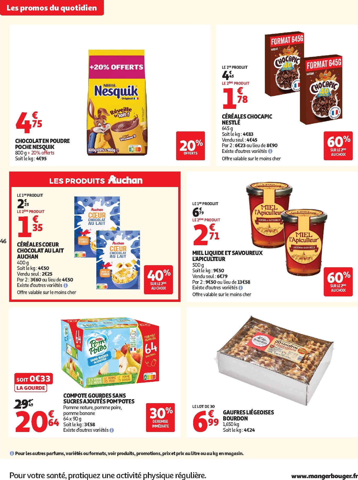 auchan - Catalogue Auchan - Chocolat Pâques valable du 24/03/2026 au 05/04/2026 - page: 48