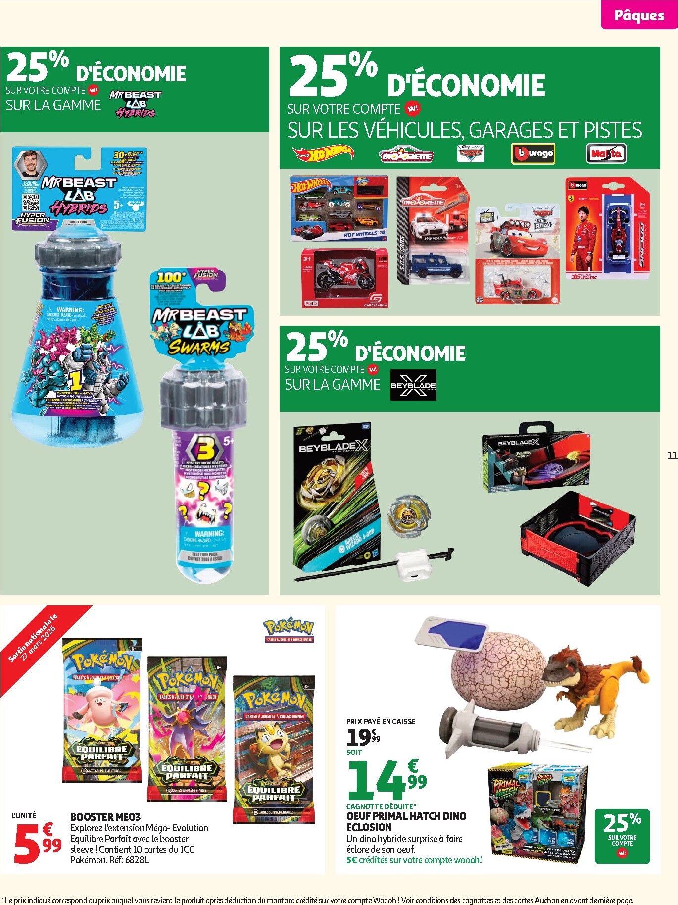 auchan - Catalogue Auchan - Chocolat Pâques valable du 24/03/2026 au 05/04/2026 - page: 11