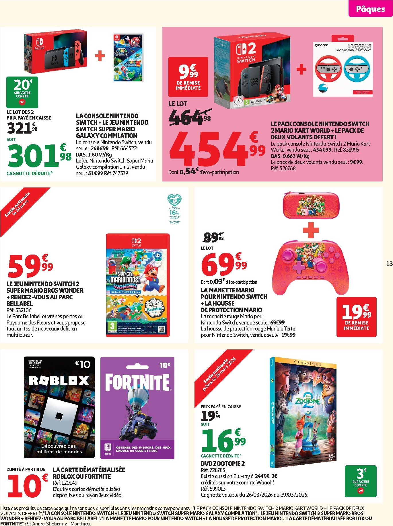 auchan - Catalogue Auchan - Chocolat Pâques valable du 24/03/2026 au 05/04/2026 - page: 13