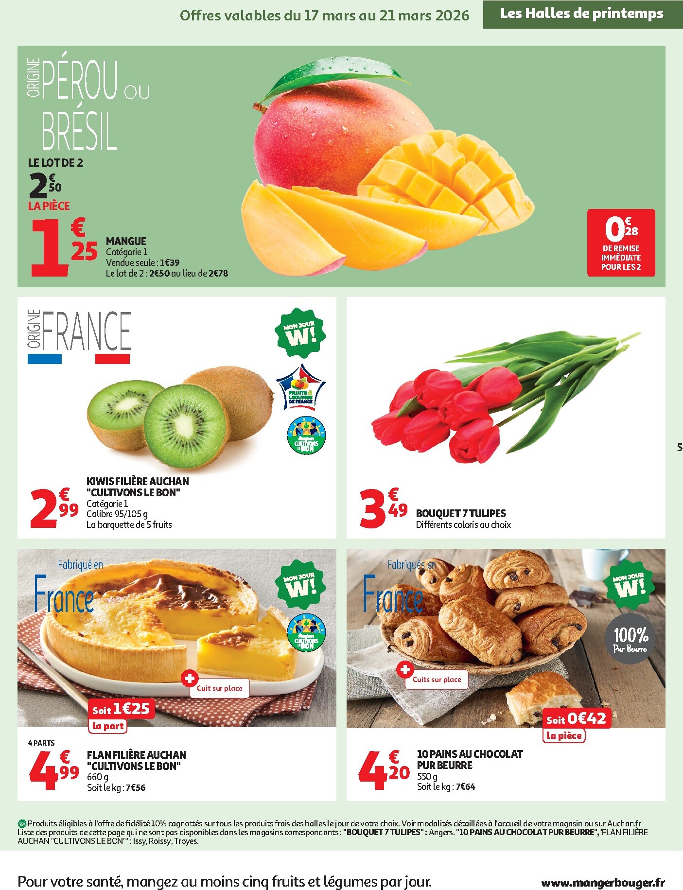 auchan - Catalogue Auchan - Pâques, halles printemps valable du 17/03/2026 au 22/03/2026 - page: 5