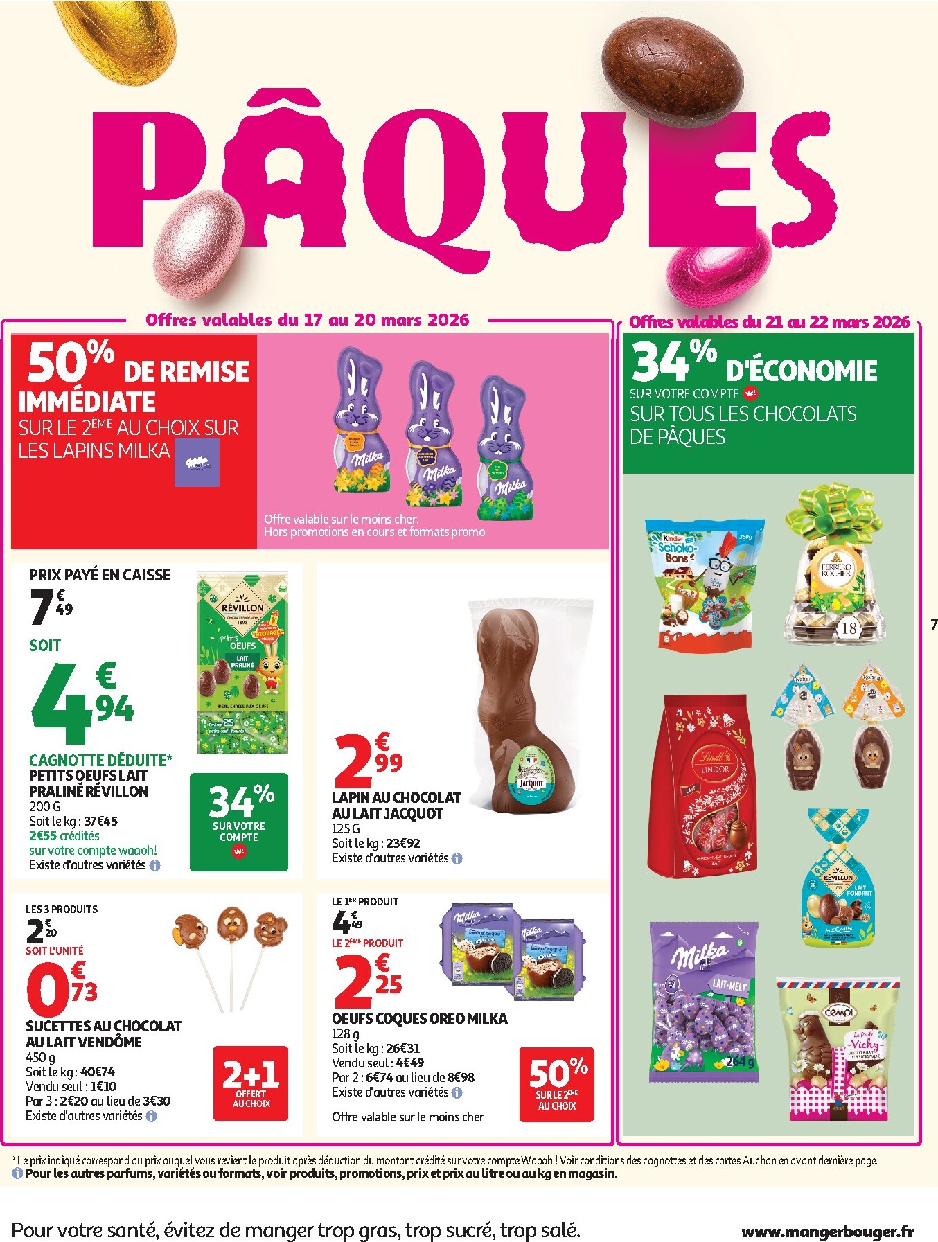 auchan - Catalogue Auchan - Pâques, halles printemps valable du 17/03/2026 au 22/03/2026 - page: 7