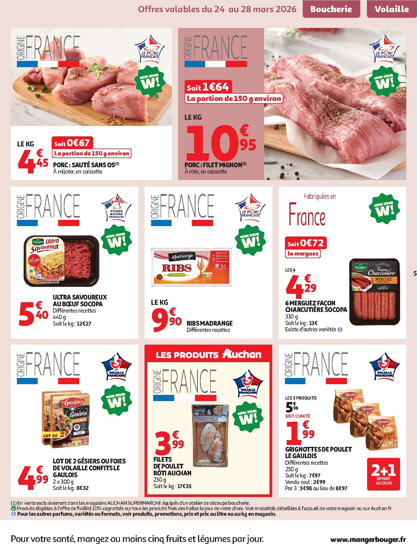 auchan - Catalogue Auchan Supermarché - Chocolats Pâques valable du 24/03/2026 au 04/04/2026 - page: 5