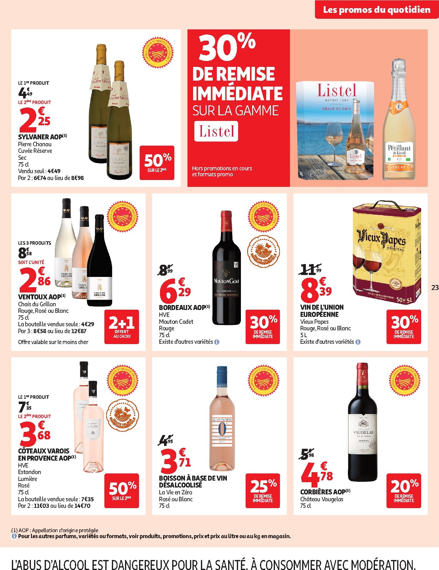 auchan - Catalogue Auchan Supermarché - Chocolats Pâques valable du 24/03/2026 au 04/04/2026 - page: 23