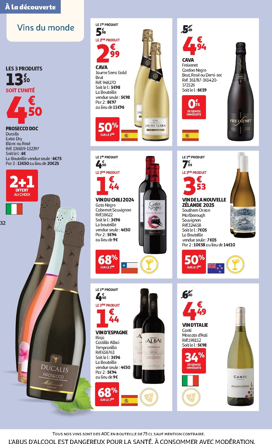 auchan - Catalogue Auchan - Foire aux vins valable du 17/03/2026 au 29/03/2026 - page: 32