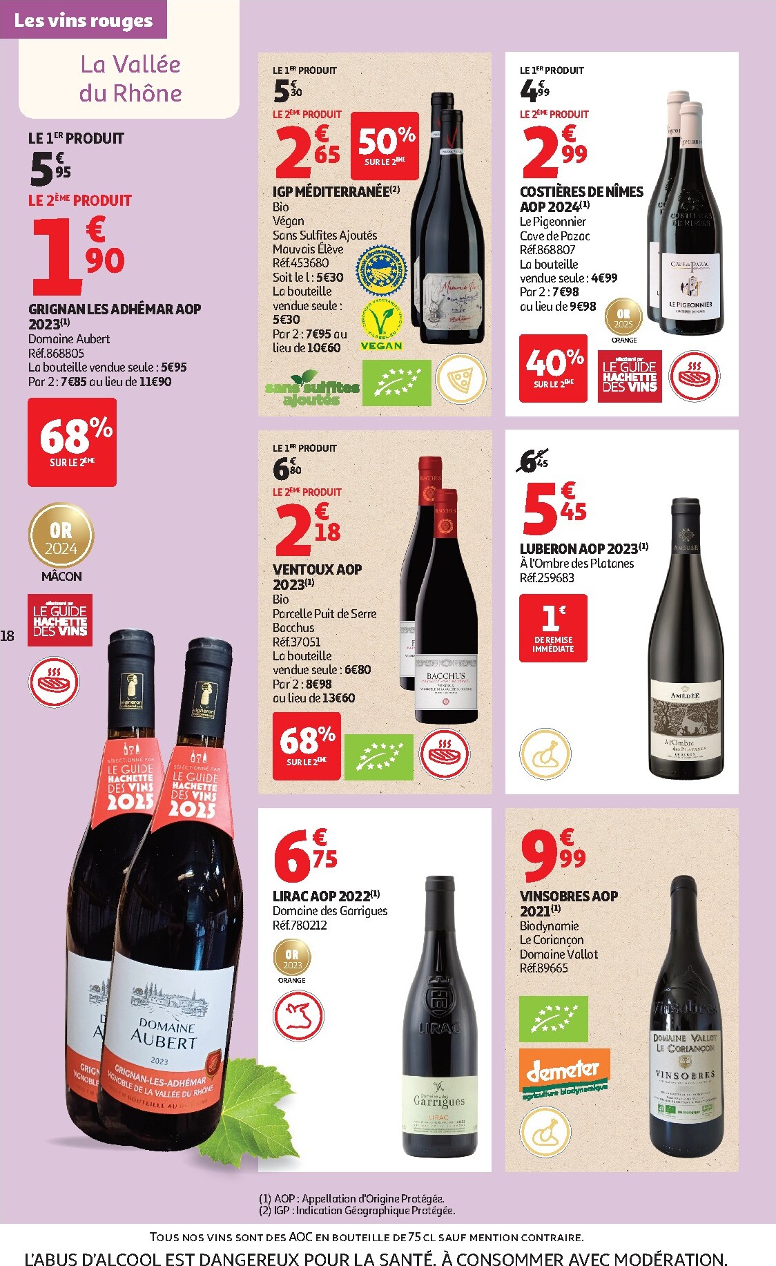 auchan - Catalogue Auchan - Foire aux vins valable du 17/03/2026 au 29/03/2026 - page: 18
