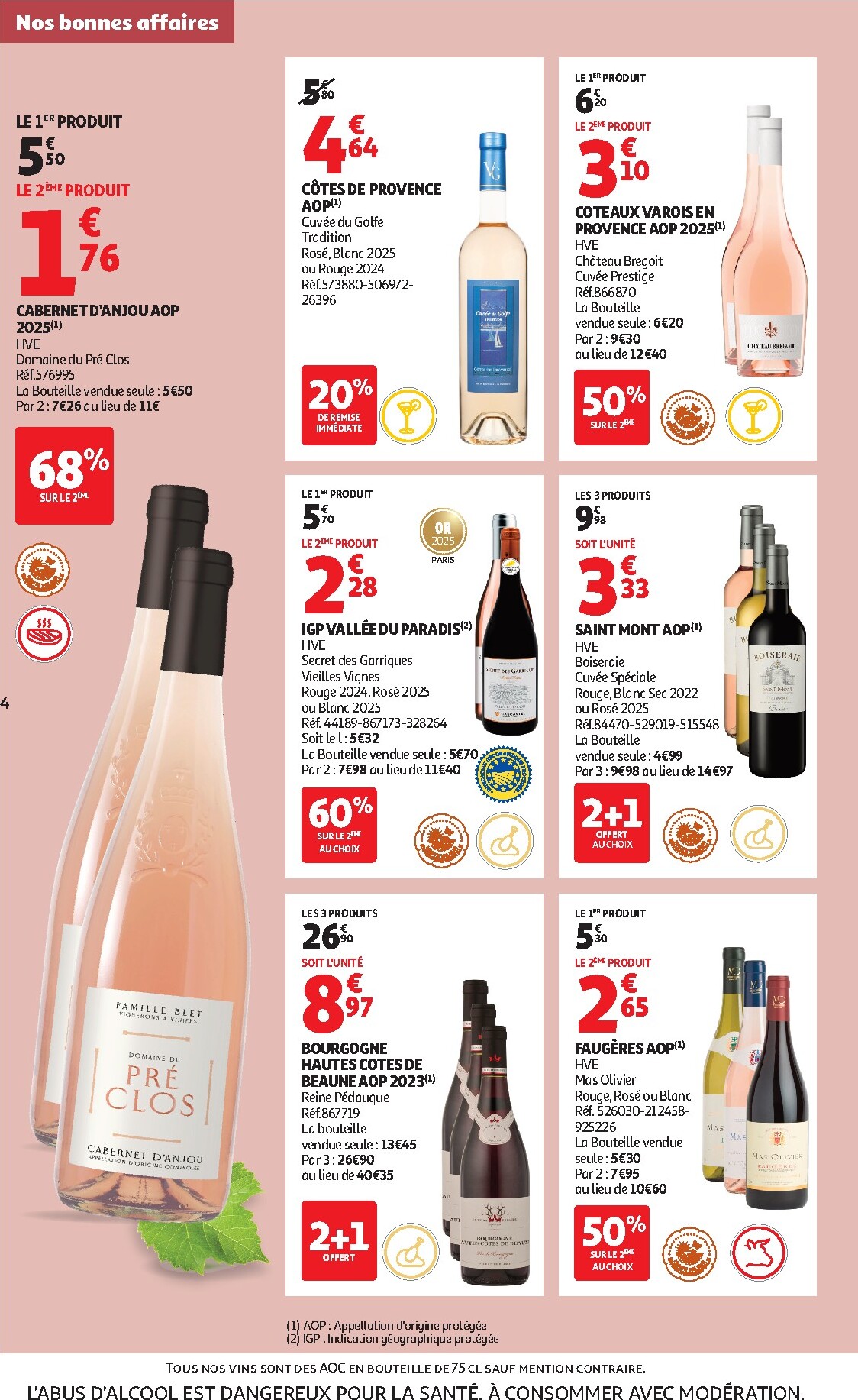 auchan - Catalogue Auchan - Foire aux vins valable du 17/03/2026 au 29/03/2026 - page: 4