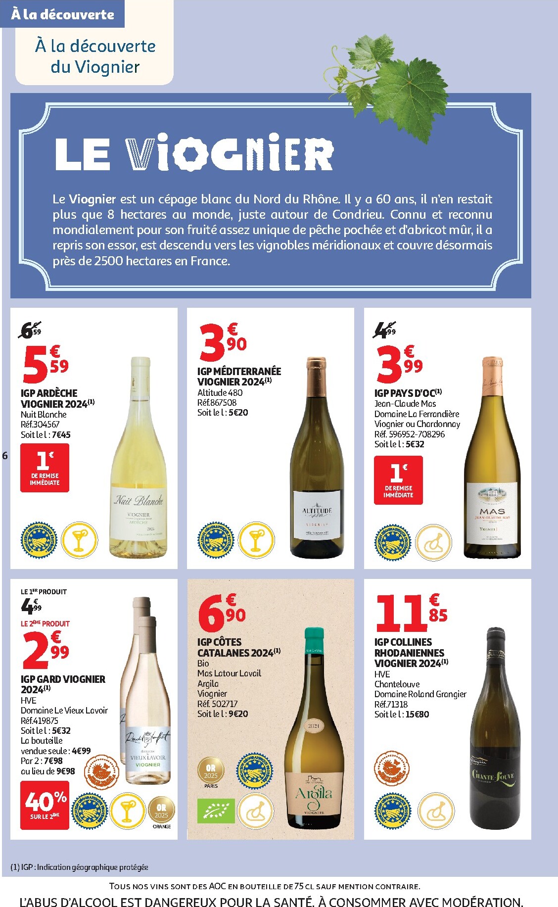 auchan - Catalogue Auchan - Foire aux vins valable du 17/03/2026 au 29/03/2026 - page: 6