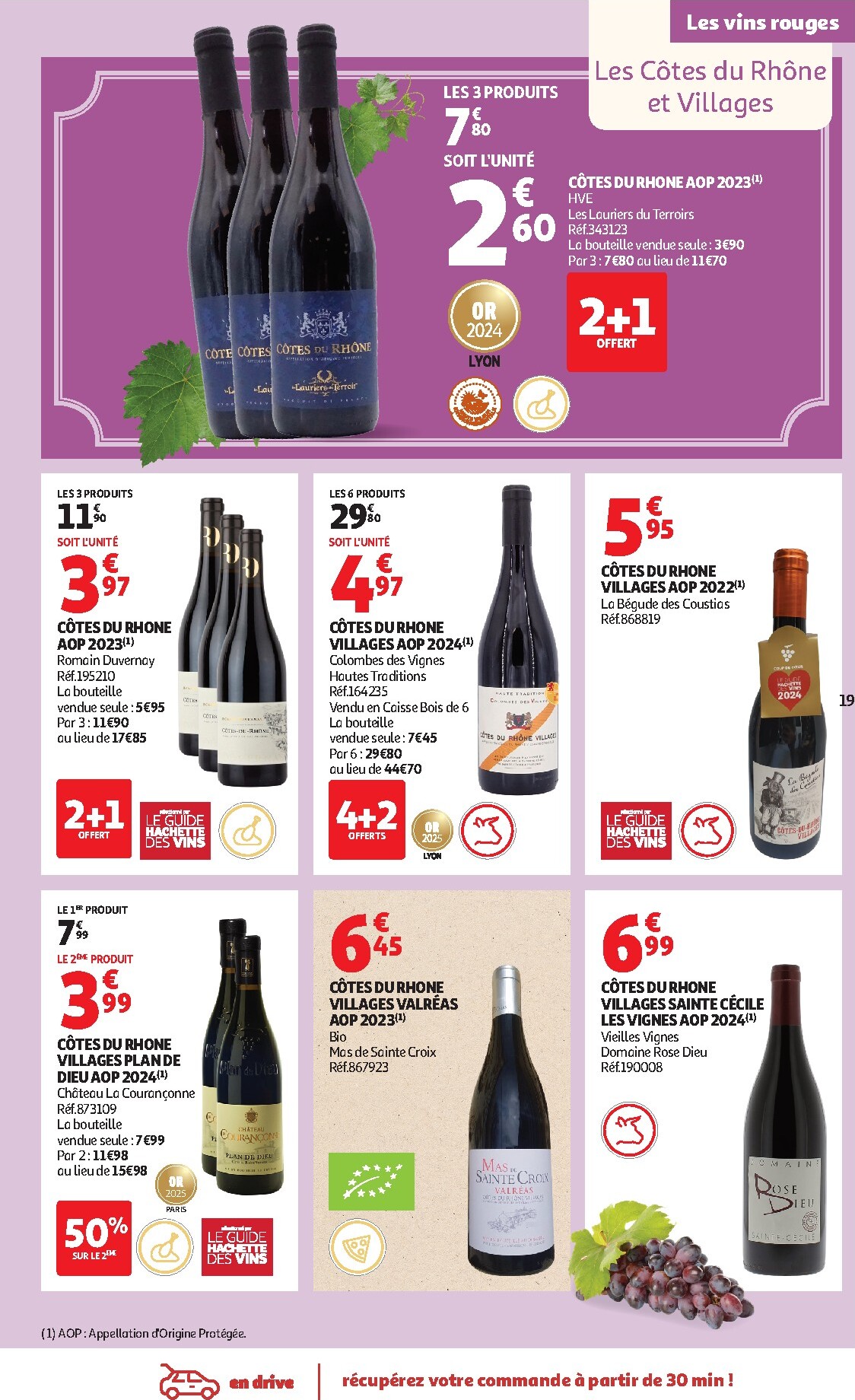 auchan - Catalogue Auchan - Foire aux vins valable du 17/03/2026 au 29/03/2026 - page: 19