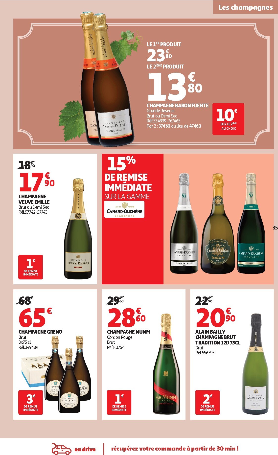 auchan - Catalogue Auchan - Foire aux vins valable du 17/03/2026 au 29/03/2026 - page: 35