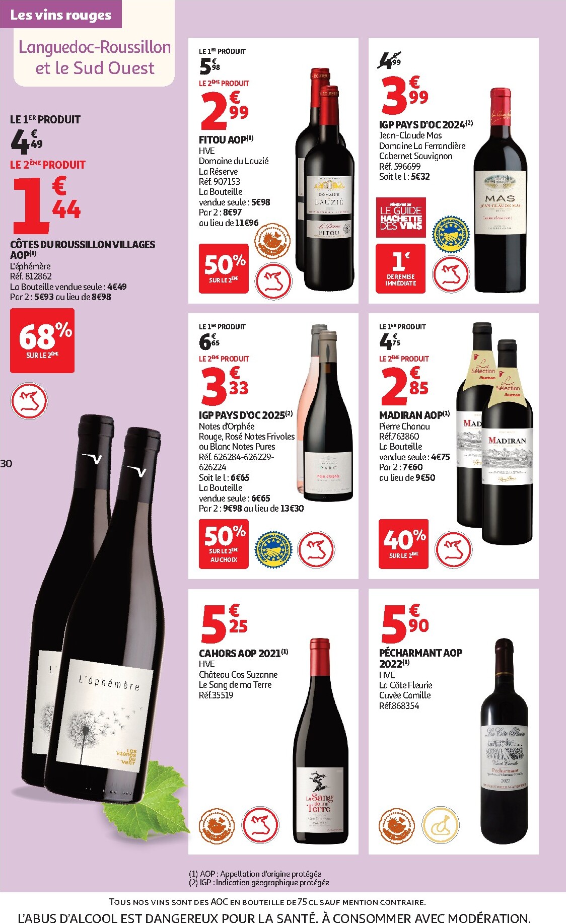auchan - Catalogue Auchan - Foire aux vins valable du 17/03/2026 au 29/03/2026 - page: 30
