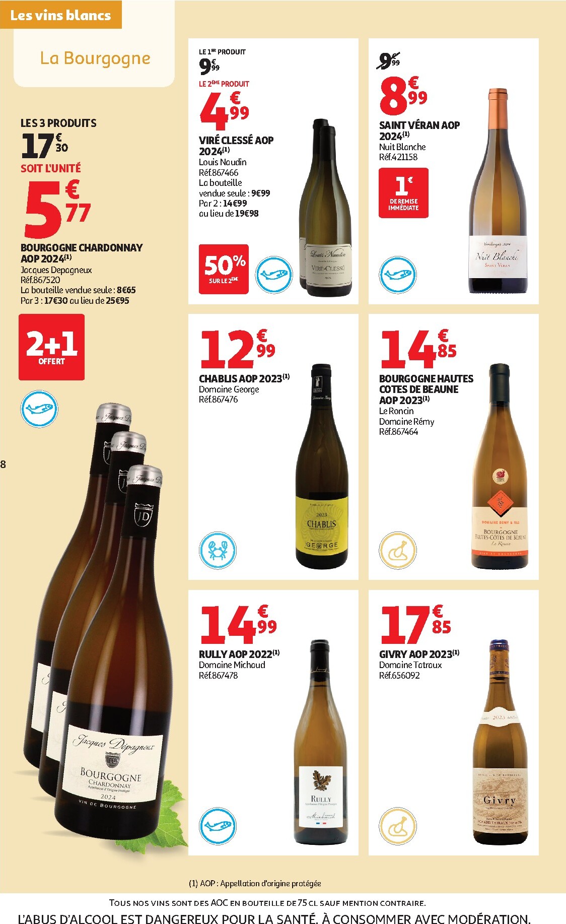 auchan - Catalogue Auchan - Foire aux vins valable du 17/03/2026 au 29/03/2026 - page: 8
