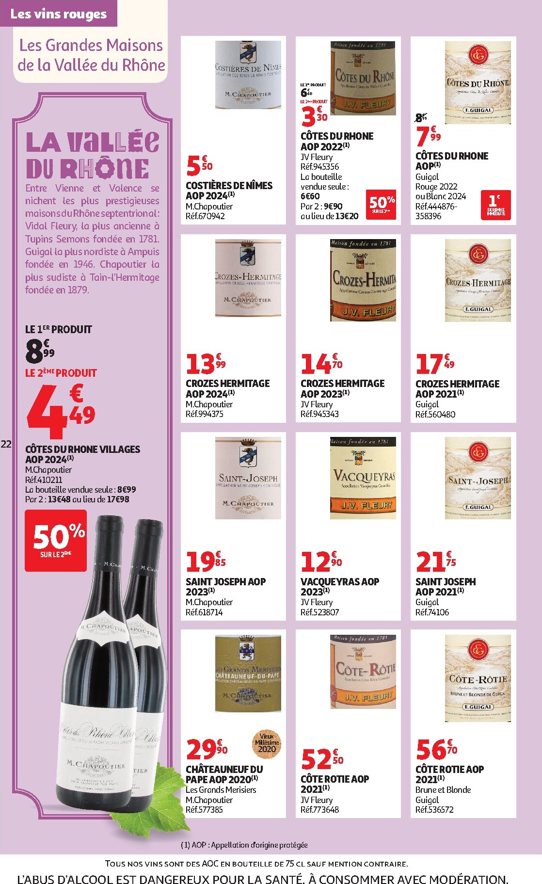 auchan - Catalogue Auchan - Foire aux vins valable du 17/03/2026 au 29/03/2026 - page: 22