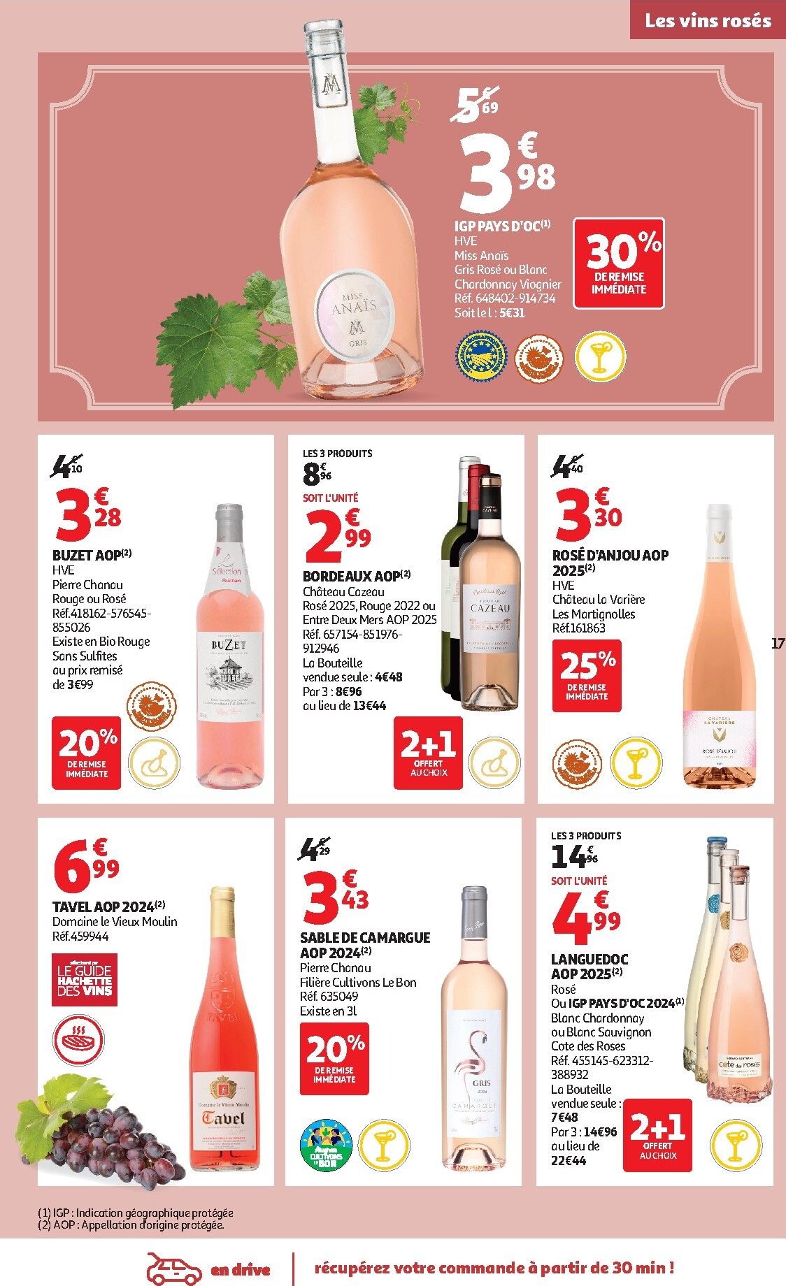 auchan - Catalogue Auchan - Foire aux vins valable du 17/03/2026 au 29/03/2026 - page: 17