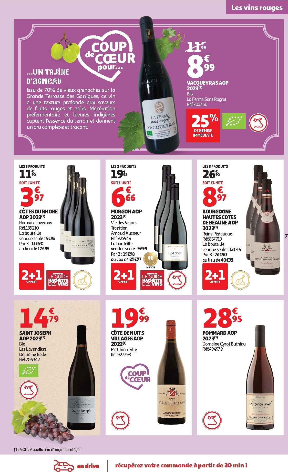 auchan - Catalogue Auchan Supermarché - Foire aux vins valable du 17/03/2026 au 28/03/2026 - page: 7