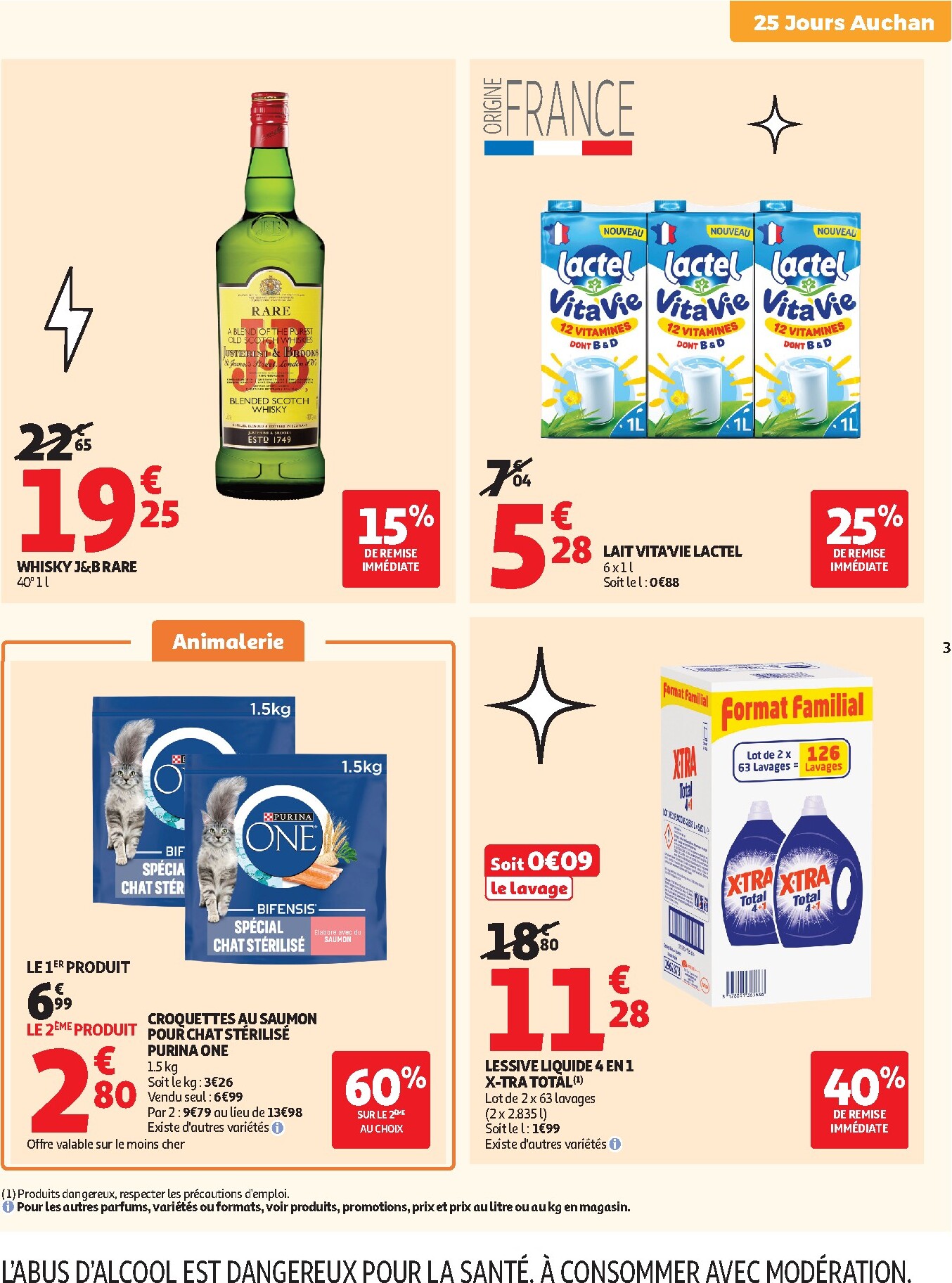 auchan - Flyer Auchan Supermarché - 25 jours pour la semaine prochaine du du mardi 21/04/2026 au du samedi 02/05/2026 - page: 3
