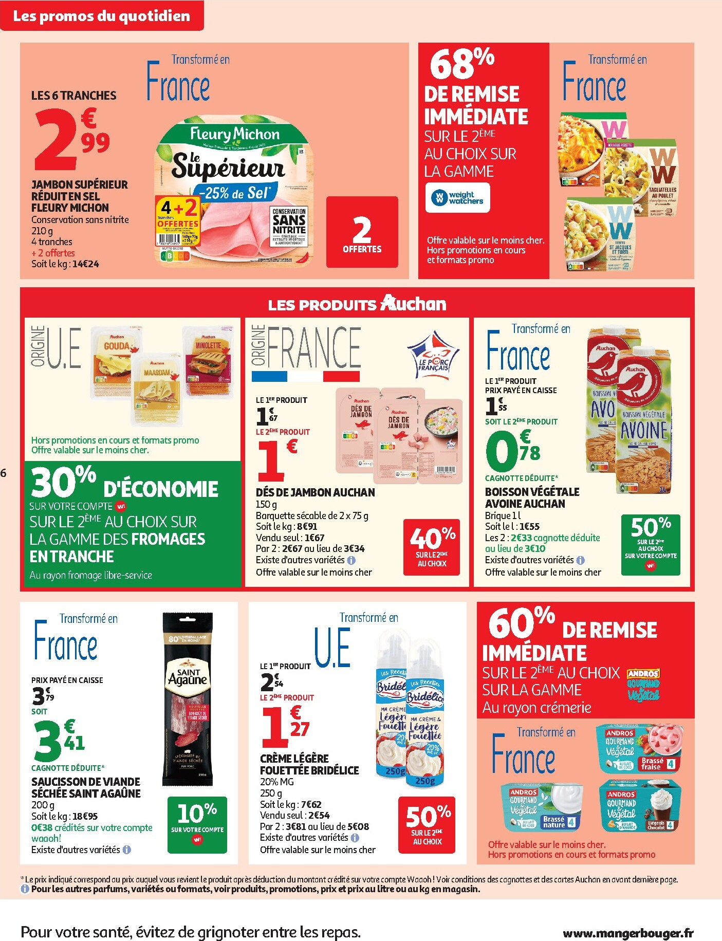 auchan - Flyer Auchan Supermarché - 25 jours pour la semaine prochaine du du mardi 21/04/2026 au du samedi 02/05/2026 - page: 6
