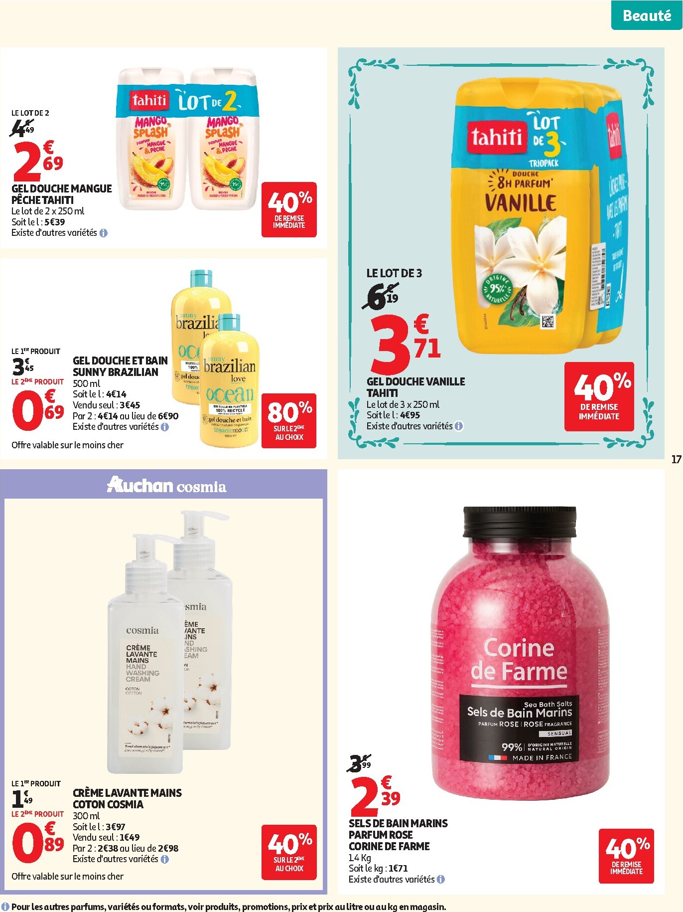 auchan - Current Auchan - Beauté leaflet valid from du mardi 21/04/2026 to du dimanche 03/05/2026 - page: 17