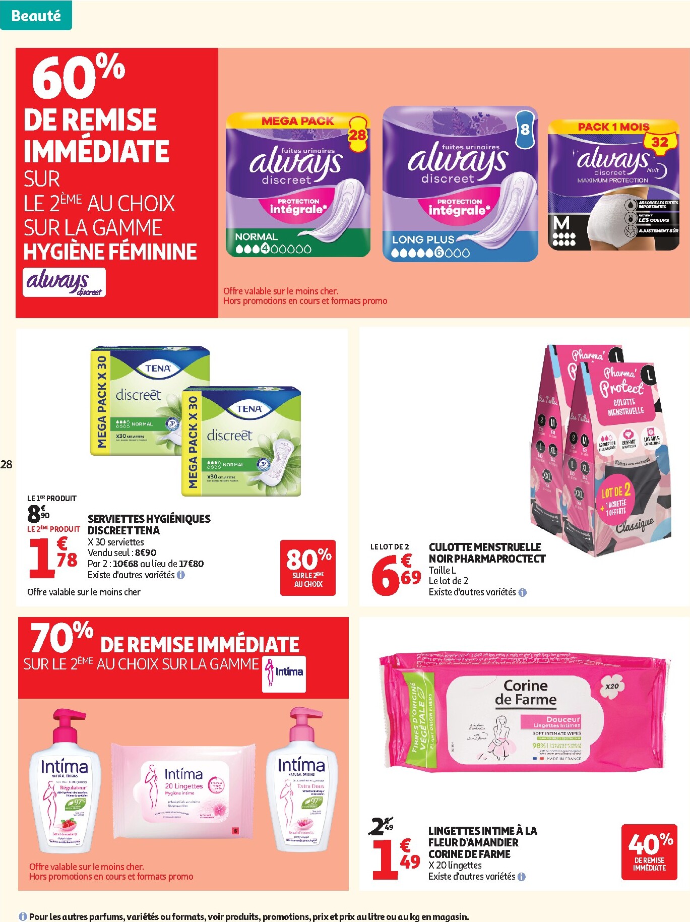 auchan - Current Auchan - Beauté leaflet valid from du mardi 21/04/2026 to du dimanche 03/05/2026 - page: 28
