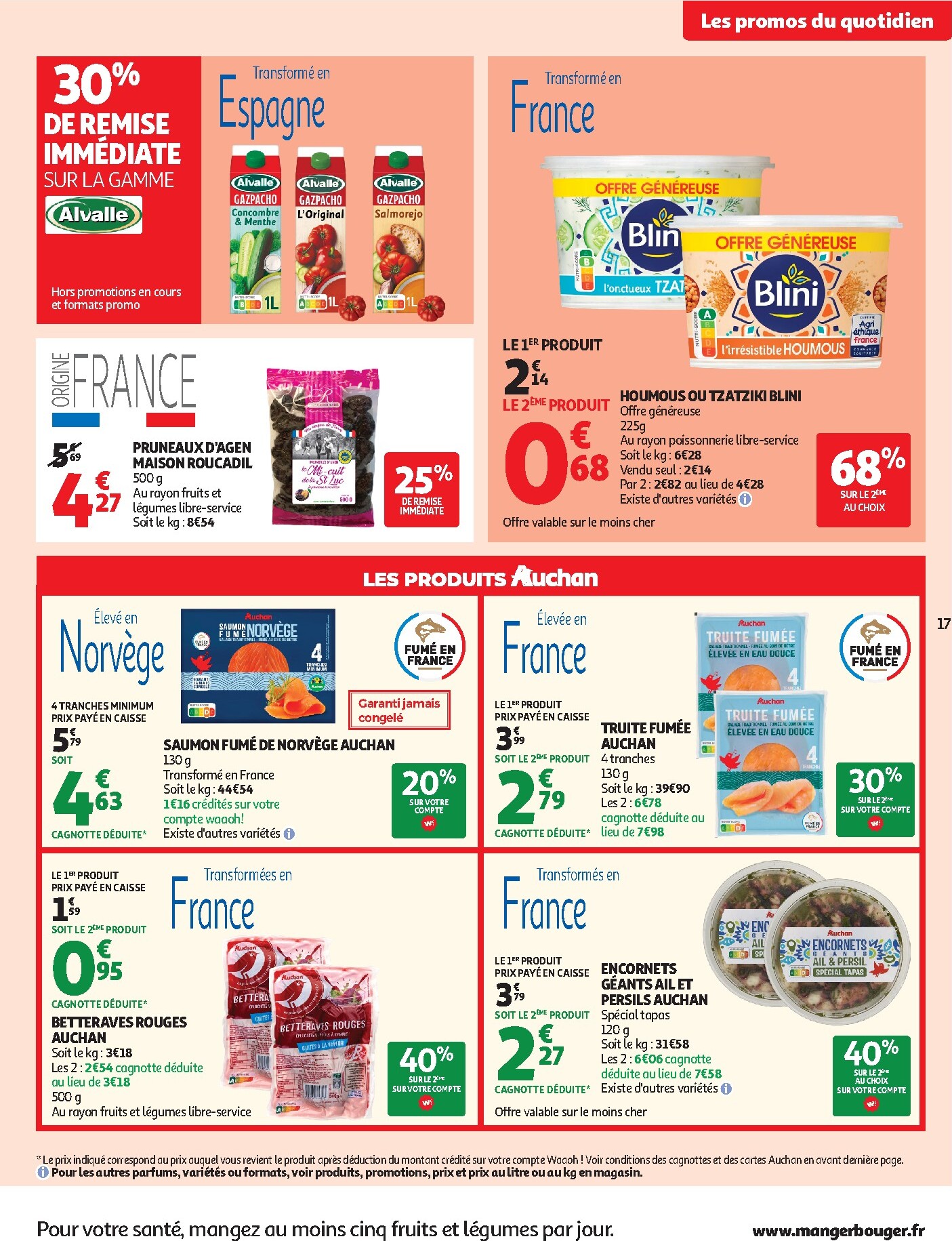 auchan - Current Auchan Supermarché - 25 jours leaflet valid from du mardi 21/04/2026 to du samedi 02/05/2026 - page: 17