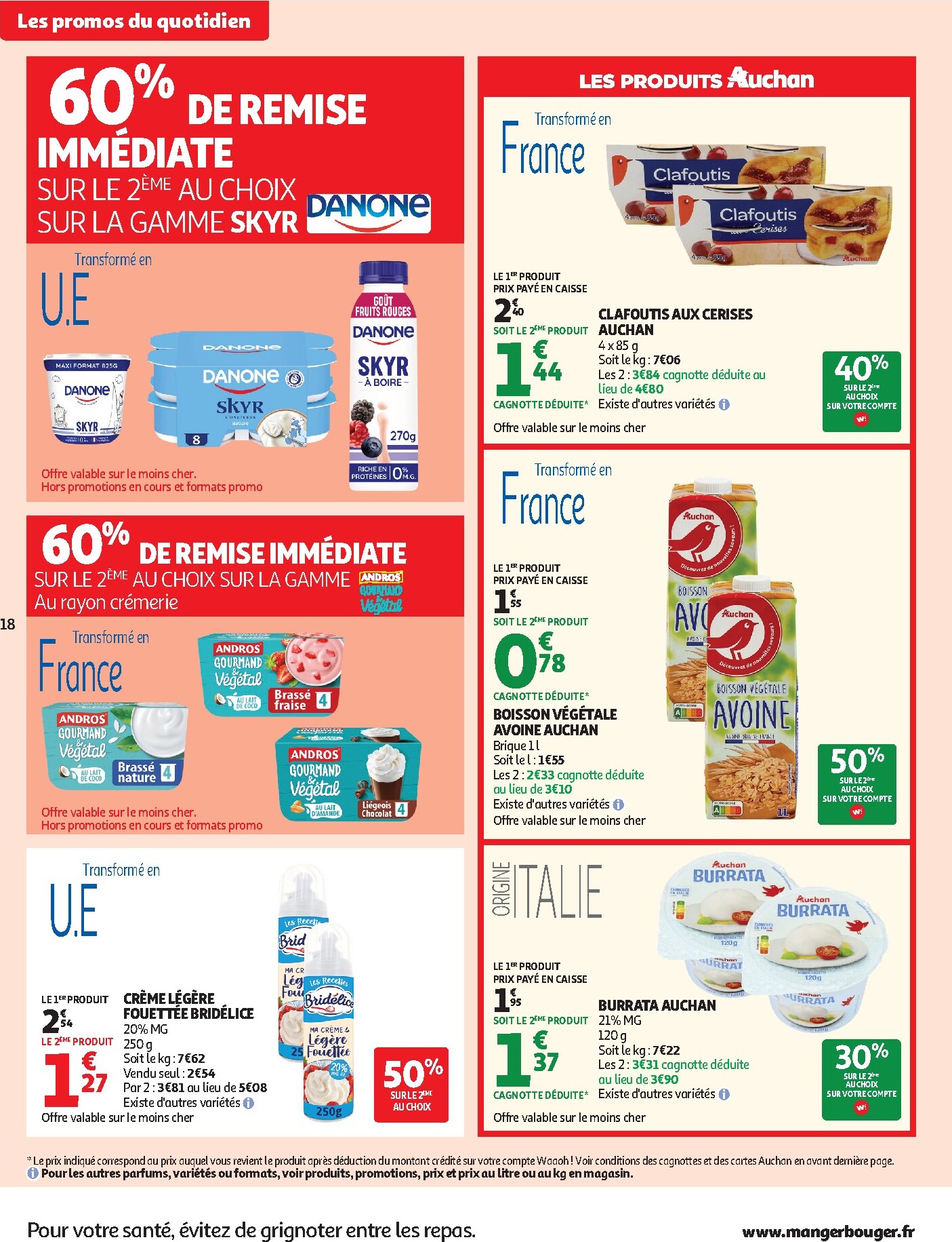 auchan - Current Auchan Supermarché - 25 jours leaflet valid from du mardi 21/04/2026 to du samedi 02/05/2026 - page: 18