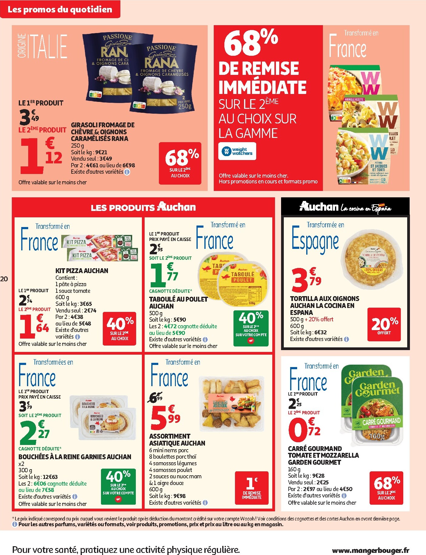 auchan - Current Auchan Supermarché - 25 jours leaflet valid from du mardi 21/04/2026 to du samedi 02/05/2026 - page: 20