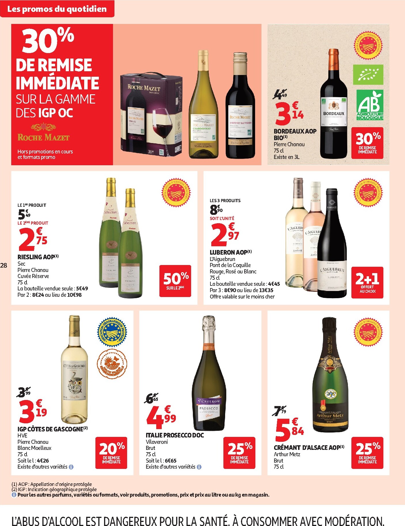 auchan - Current Auchan Supermarché - 25 jours leaflet valid from du mardi 21/04/2026 to du samedi 02/05/2026 - page: 28