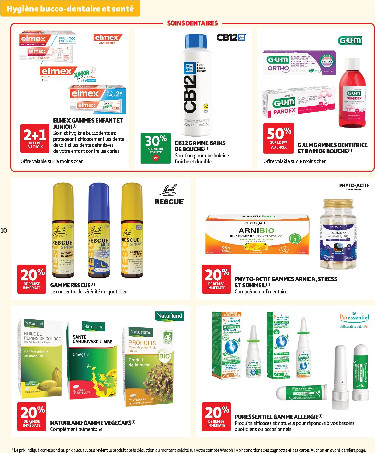 auchan - Flyer Auchan - Parapharmacie, beauté pour la semaine prochaine du du mardi 28/04/2026 au du dimanche 31/05/2026 - page: 10