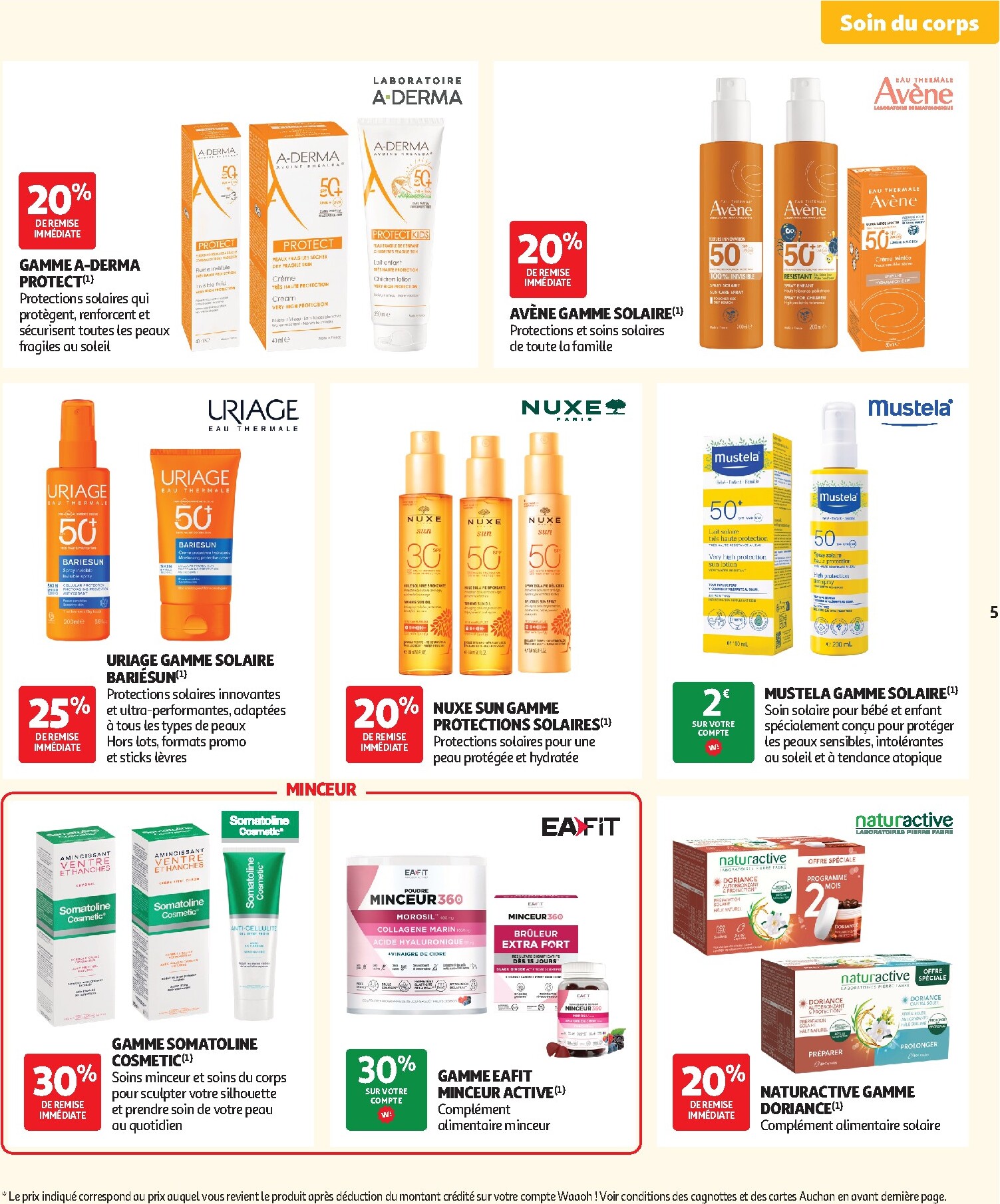 auchan - Flyer Auchan - Parapharmacie, beauté pour la semaine prochaine du du mardi 28/04/2026 au du dimanche 31/05/2026 - page: 5