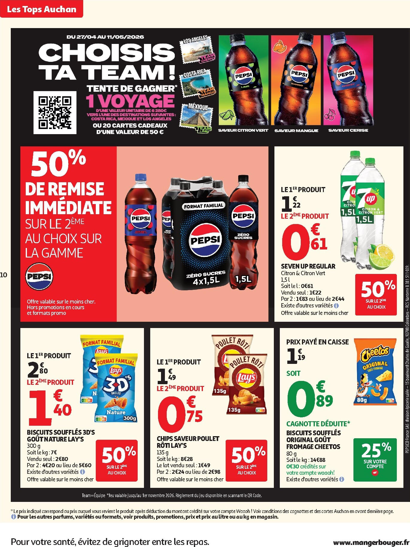 auchan - Flyer Auchan - 25 jours pour la semaine prochaine du du mardi 28/04/2026 au du dimanche 10/05/2026 - page: 10