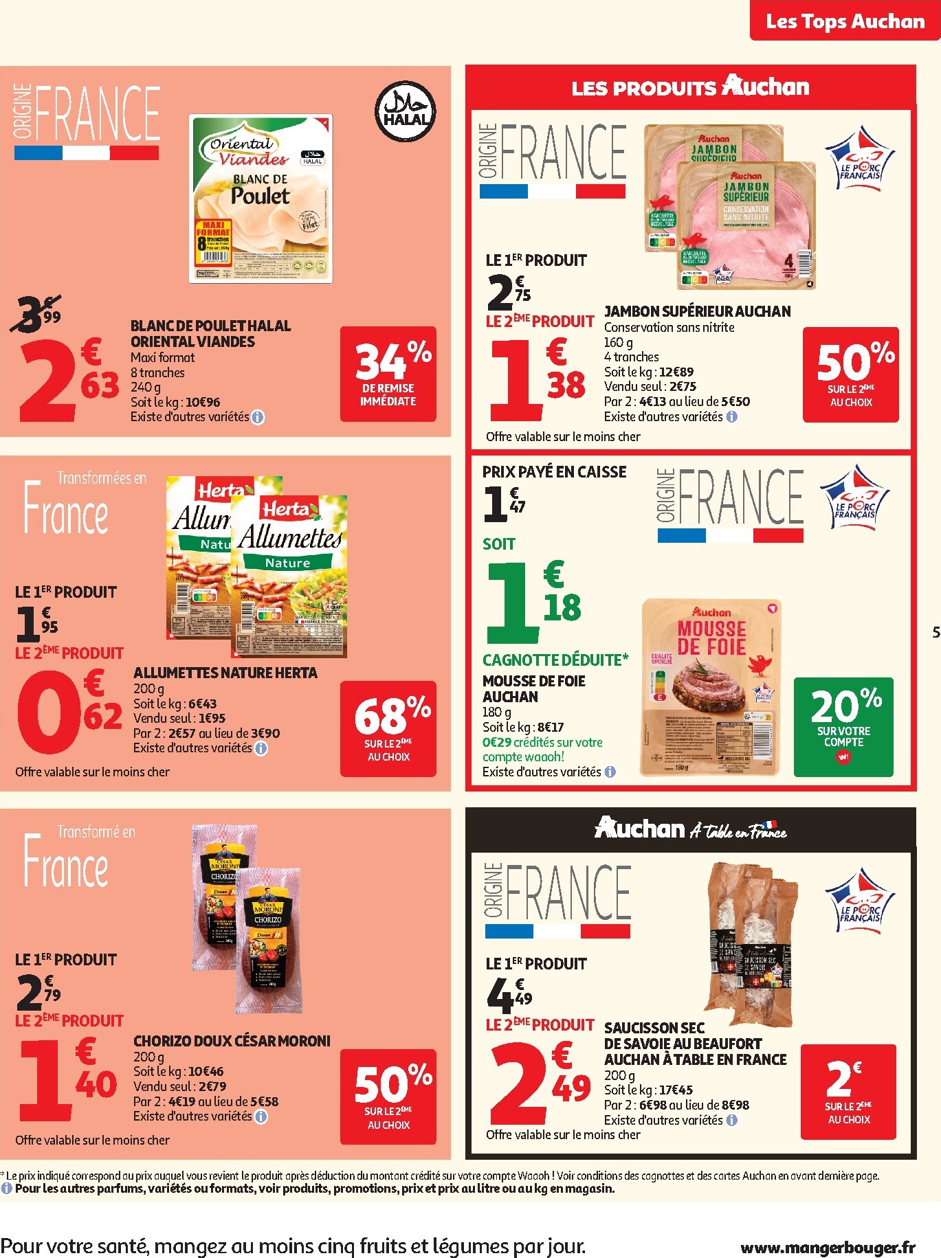 auchan - Flyer Auchan - 25 jours pour la semaine prochaine du du mardi 28/04/2026 au du dimanche 10/05/2026 - page: 5