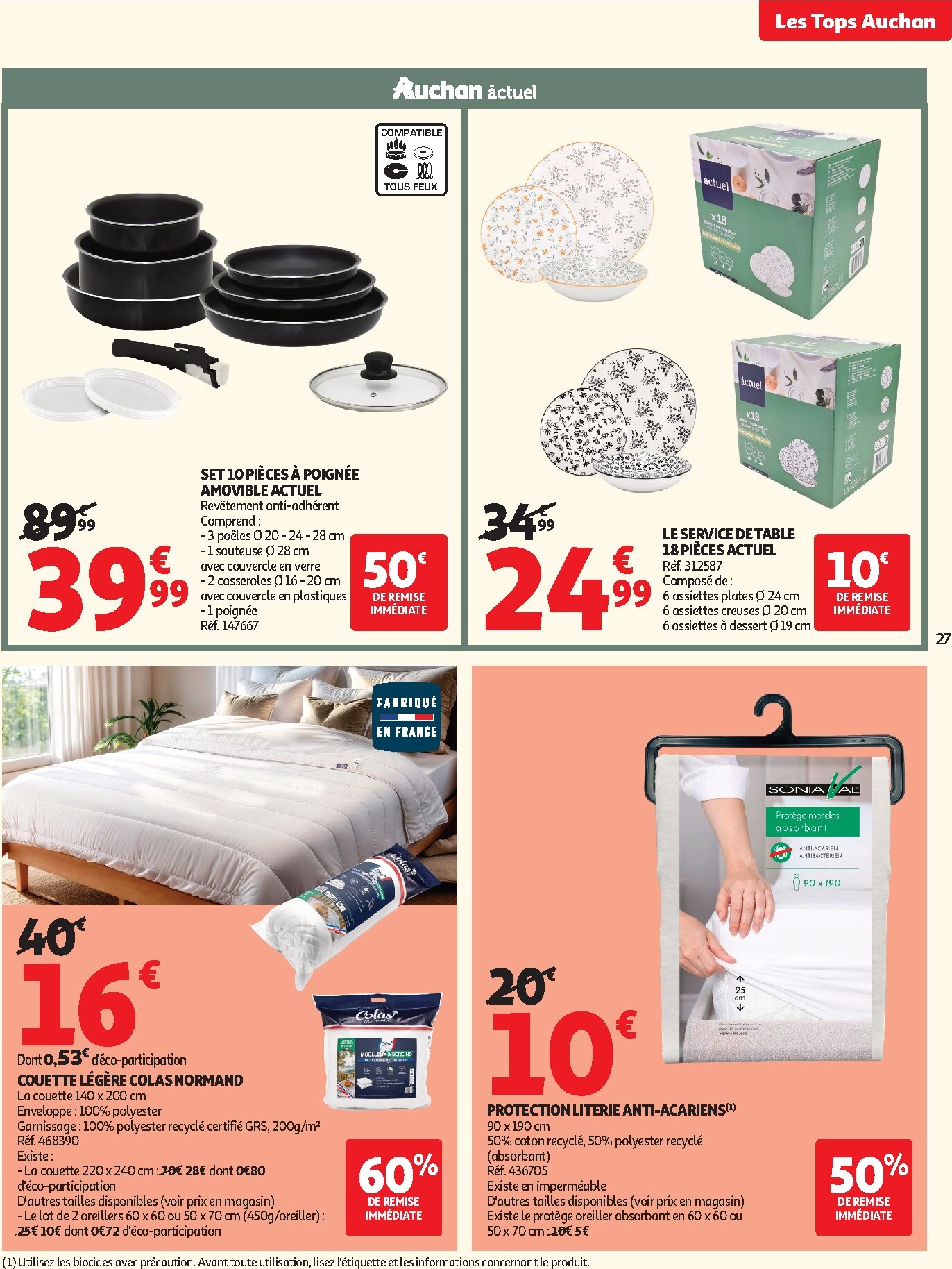 auchan - Flyer Auchan - 25 jours pour la semaine prochaine du du mardi 28/04/2026 au du dimanche 10/05/2026 - page: 27