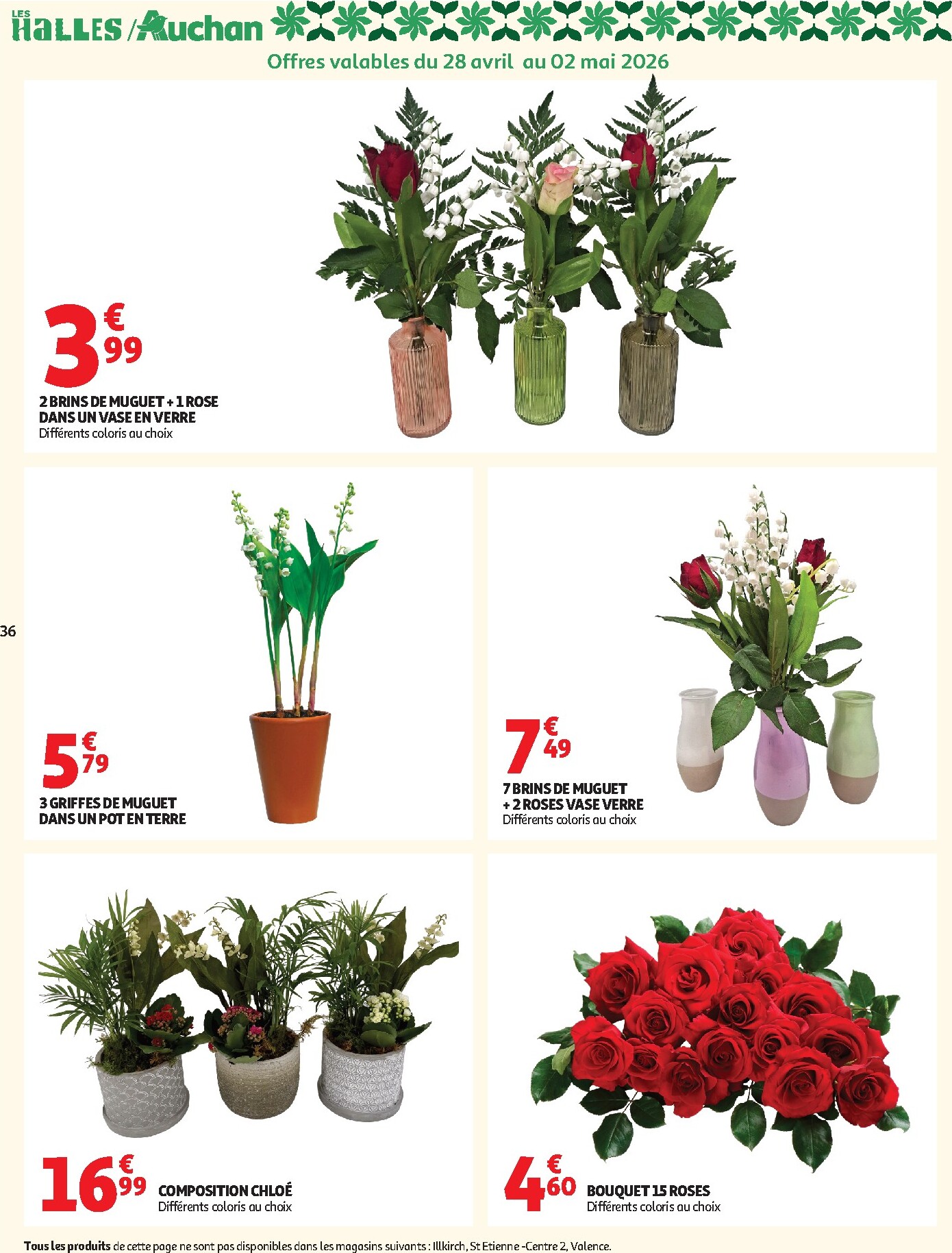 auchan - Flyer Auchan - 25 jours pour la semaine prochaine du du mardi 28/04/2026 au du dimanche 10/05/2026 - page: 36