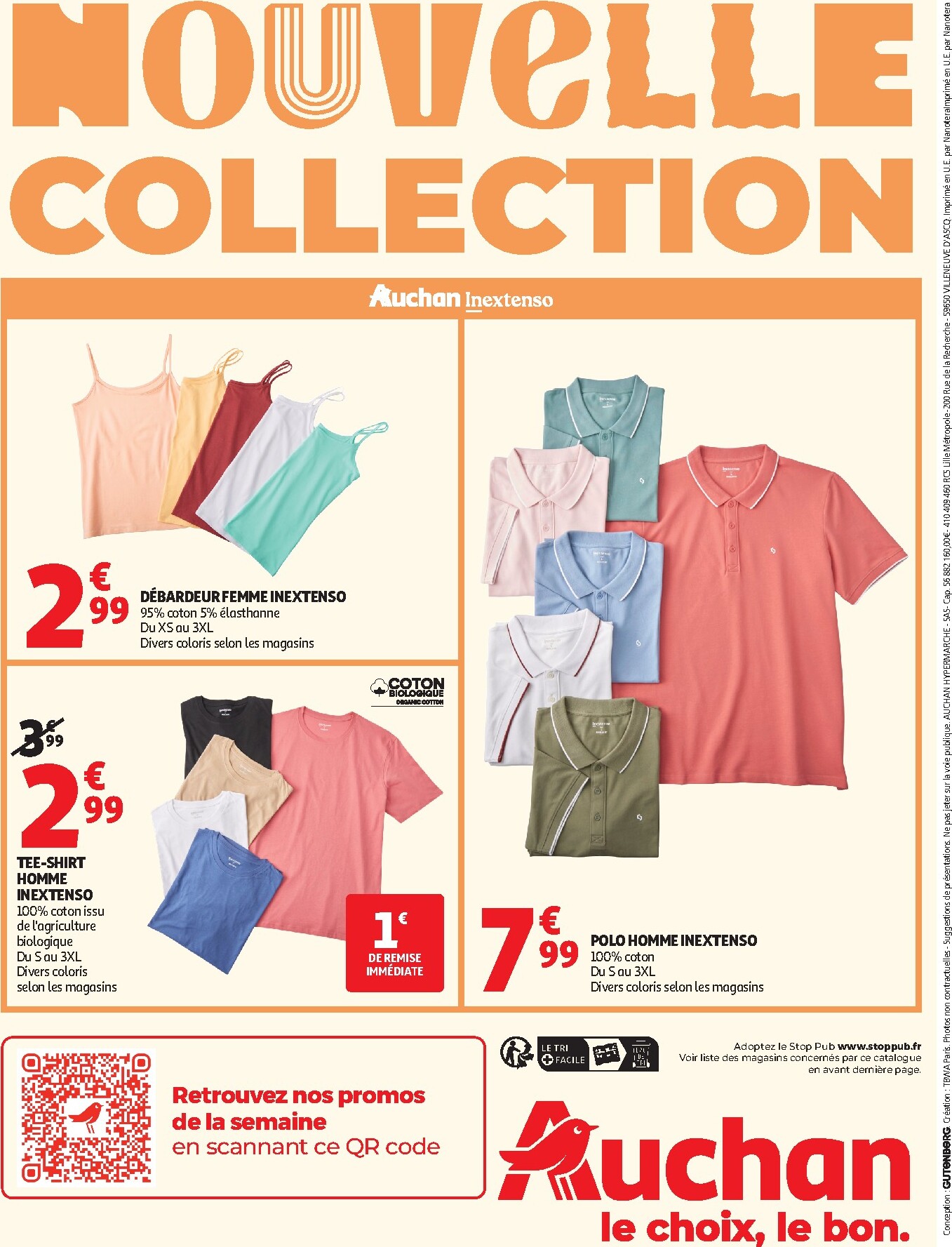 auchan - Flyer Auchan - 25 jours pour la semaine prochaine du du mardi 28/04/2026 au du dimanche 10/05/2026 - page: 56