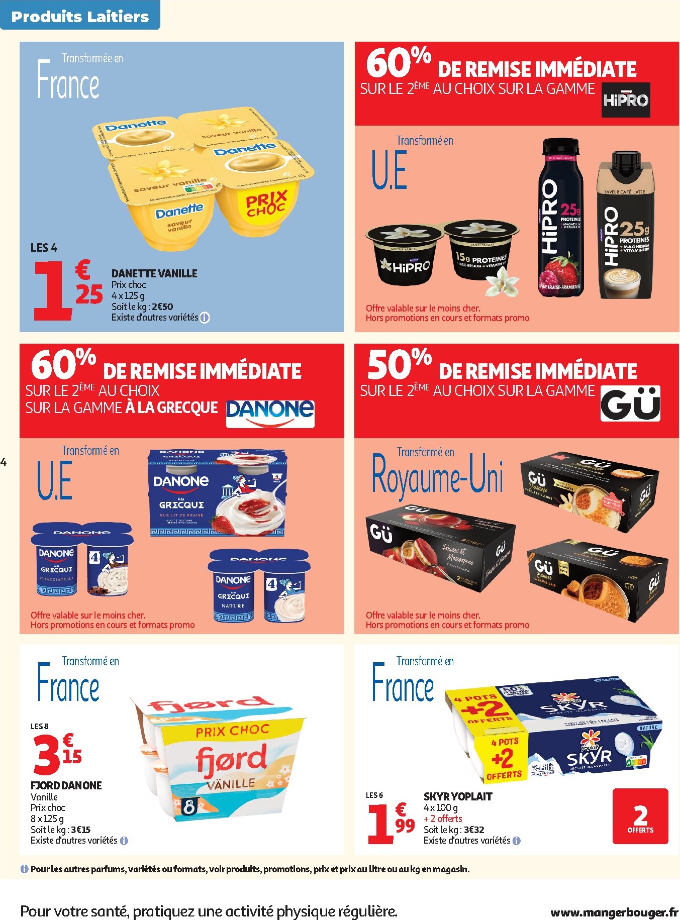 auchan - Flyer Auchan - Produits laitiers pour la semaine prochaine du du mardi 05/05/2026 au du dimanche 17/05/2026 - page: 4