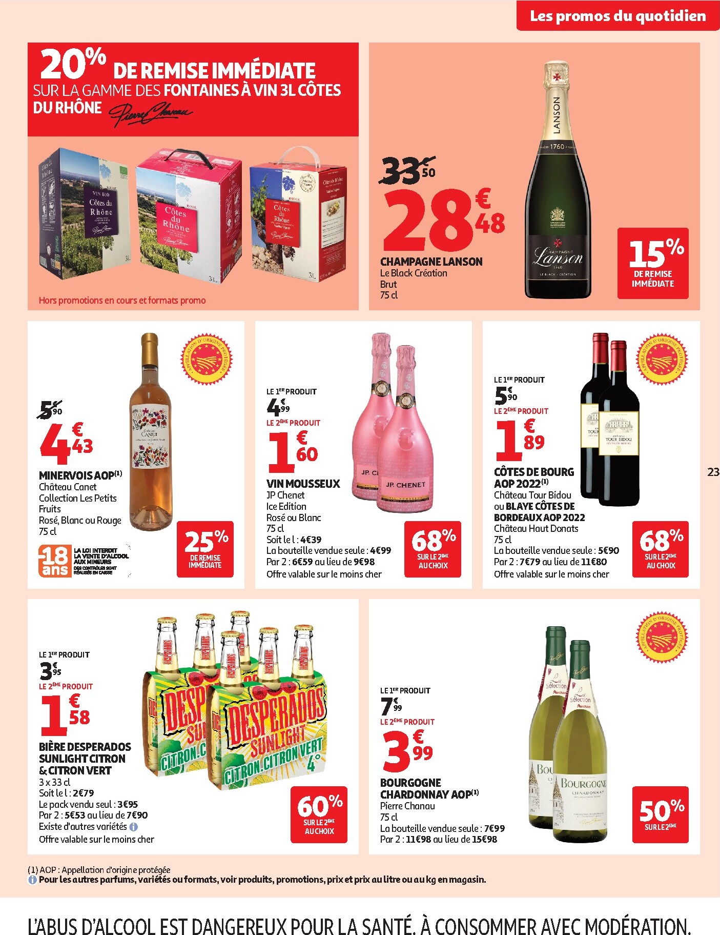 auchan - Flyer Auchan - Produits laitiers pour la semaine prochaine du du mardi 05/05/2026 au du dimanche 17/05/2026 - page: 23