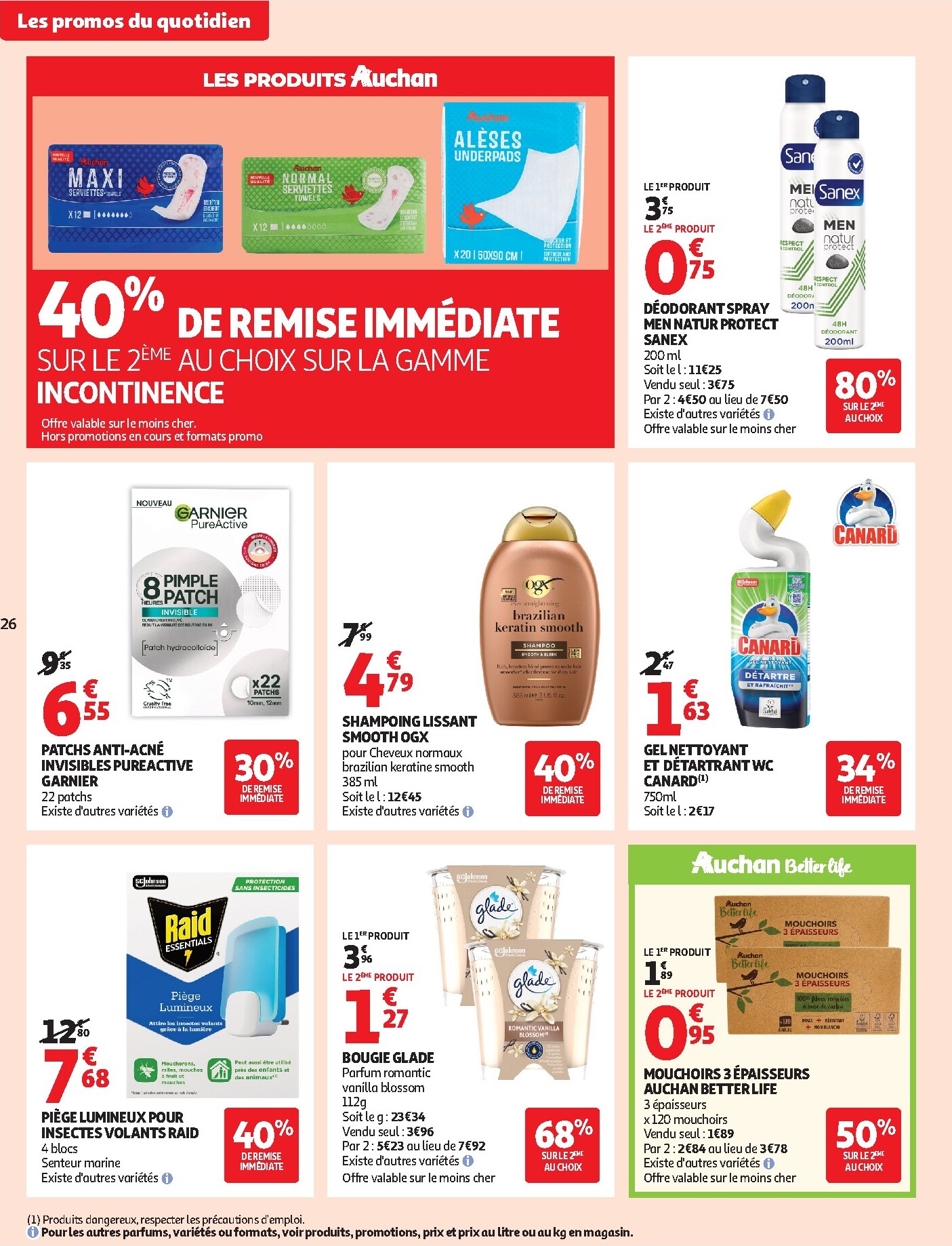 auchan - Flyer Auchan - Produits laitiers pour la semaine prochaine du du mardi 05/05/2026 au du dimanche 17/05/2026 - page: 26