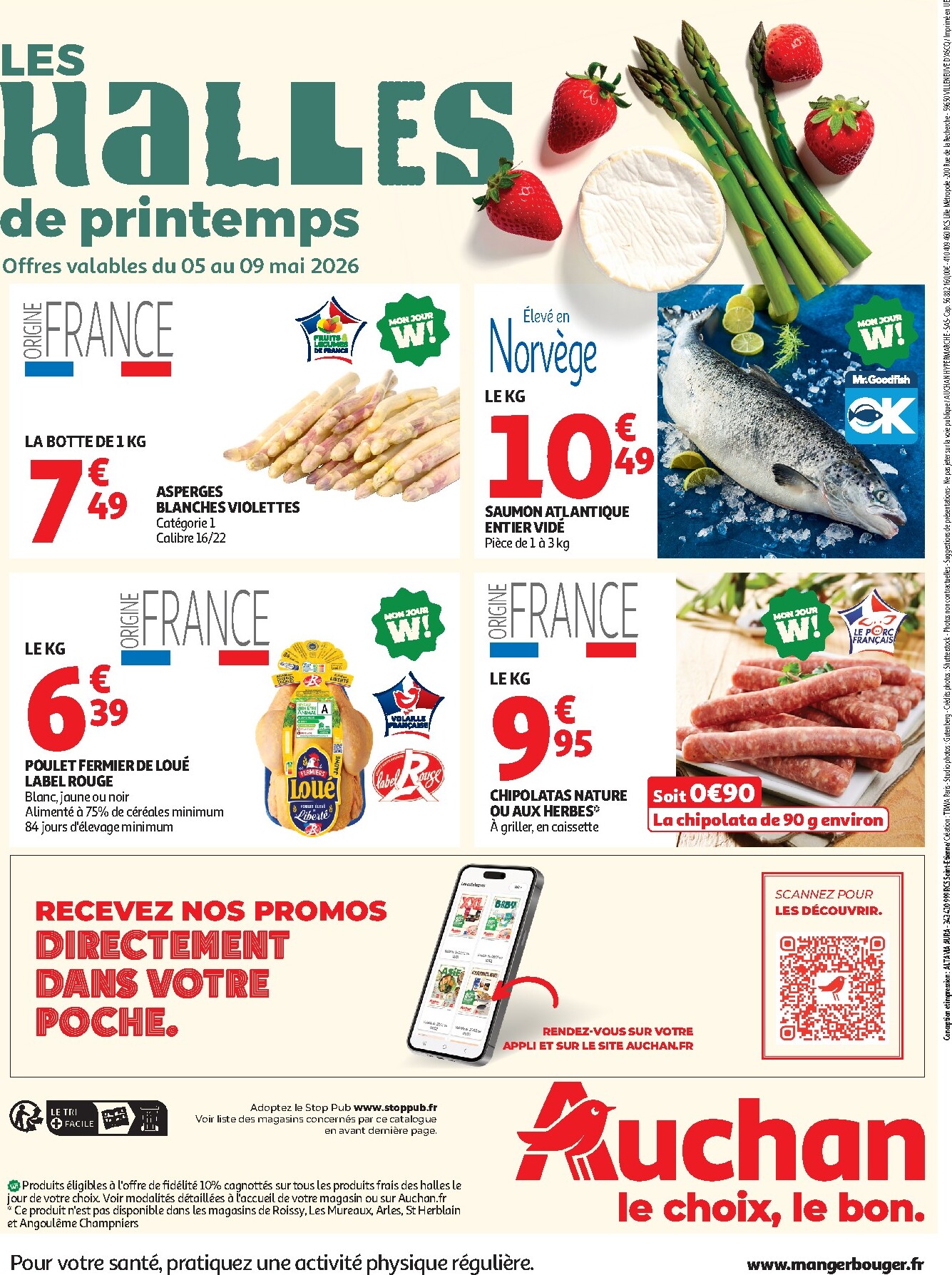 auchan - Flyer Auchan - Produits laitiers pour la semaine prochaine du du mardi 05/05/2026 au du dimanche 17/05/2026 - page: 36