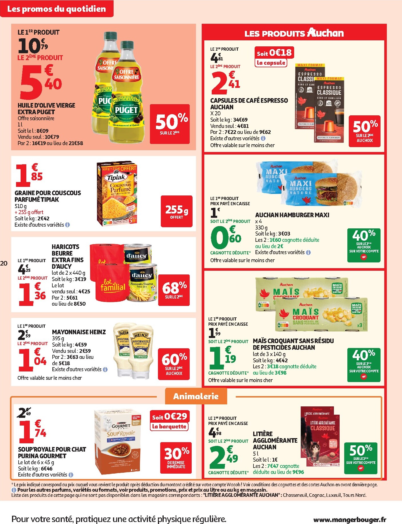 auchan - Flyer Auchan - Produits laitiers pour la semaine prochaine du du mardi 05/05/2026 au du dimanche 17/05/2026 - page: 20