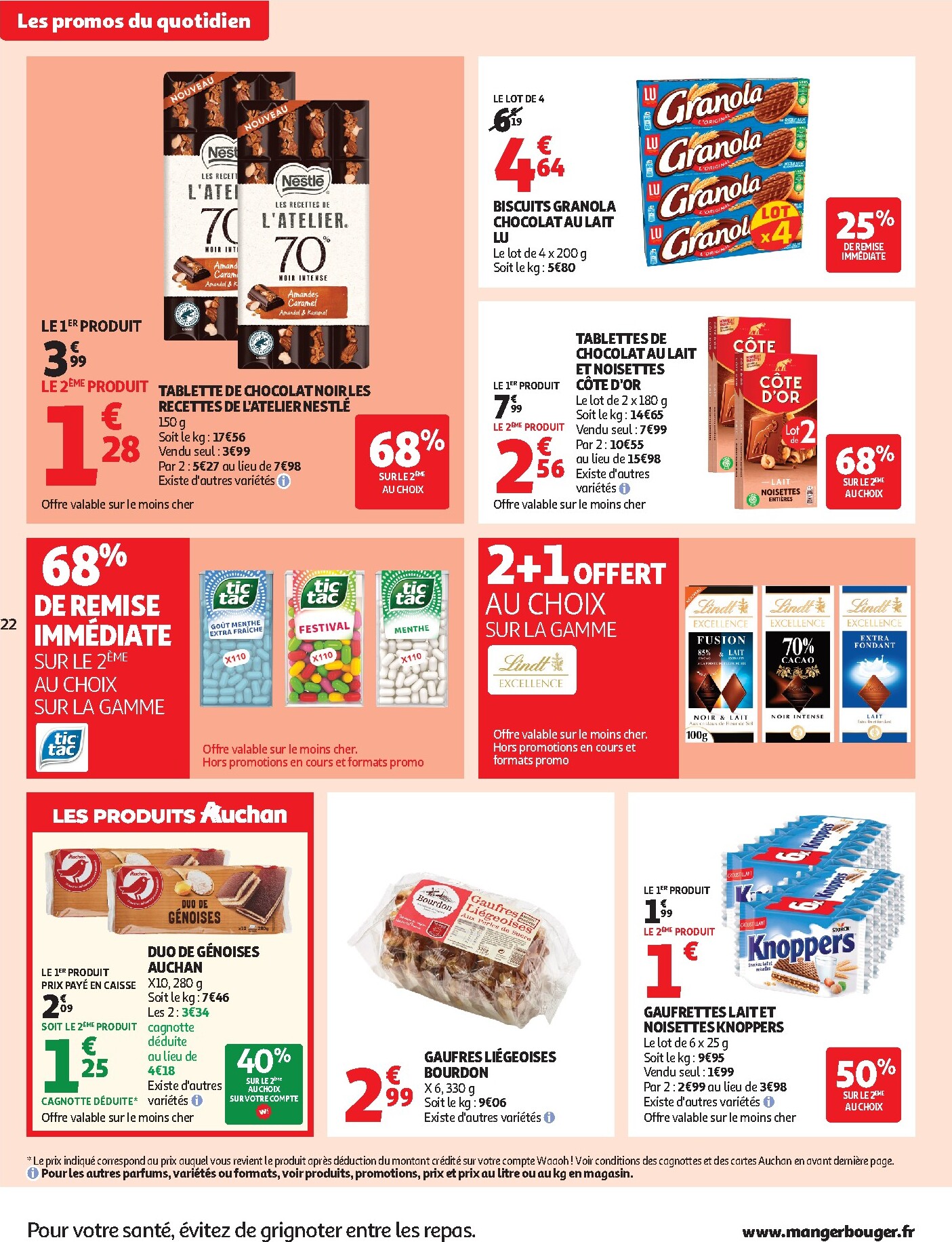auchan - Flyer Auchan - Produits laitiers pour la semaine prochaine du du mardi 05/05/2026 au du dimanche 17/05/2026 - page: 22