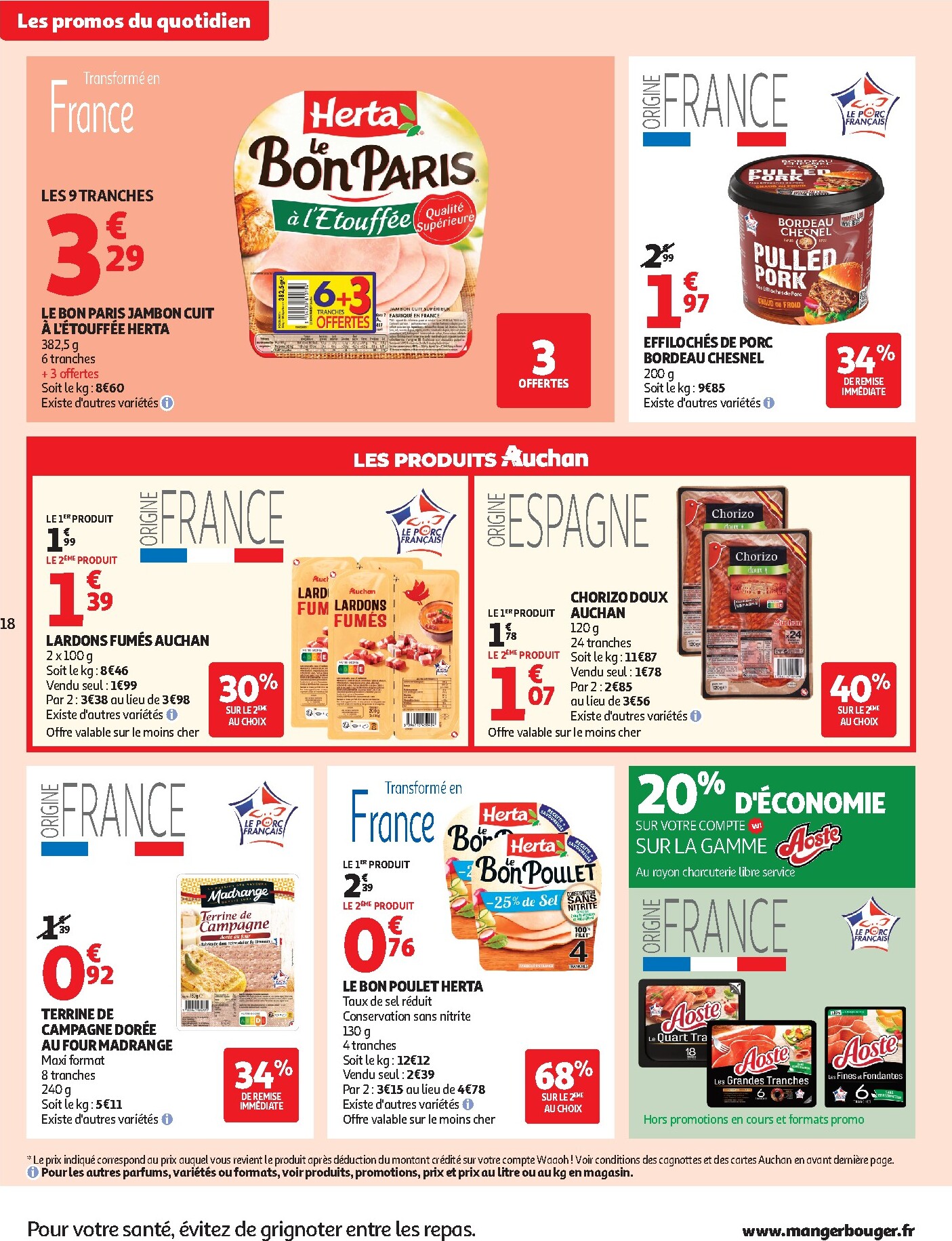 auchan - Flyer Auchan - Produits laitiers pour la semaine prochaine du du mardi 05/05/2026 au du dimanche 17/05/2026 - page: 18