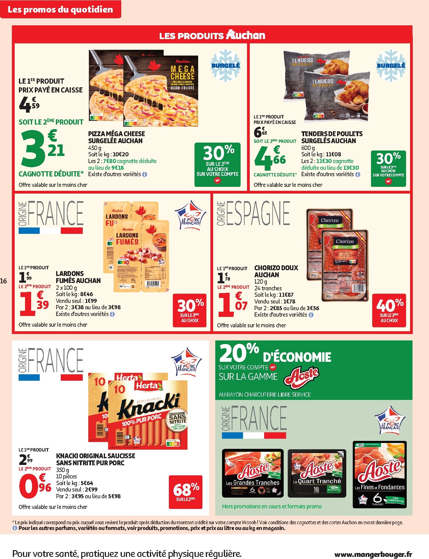 auchan - Flyer Auchan Supermarché - Produits laitiers pour la semaine prochaine du du mardi 05/05/2026 au du samedi 16/05/2026 - page: 16