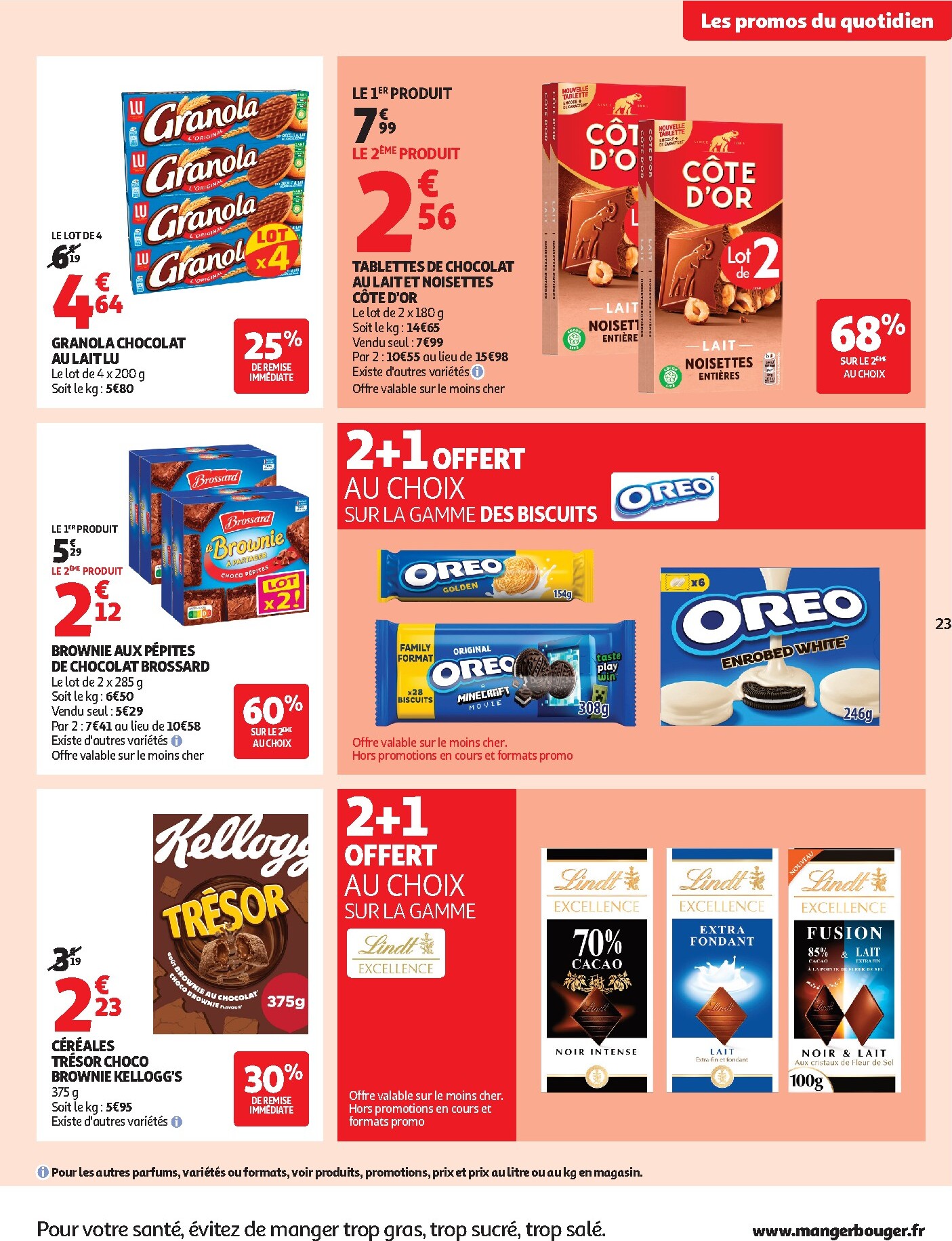 auchan - Flyer Auchan Supermarché - Produits laitiers pour la semaine prochaine du du mardi 05/05/2026 au du samedi 16/05/2026 - page: 23